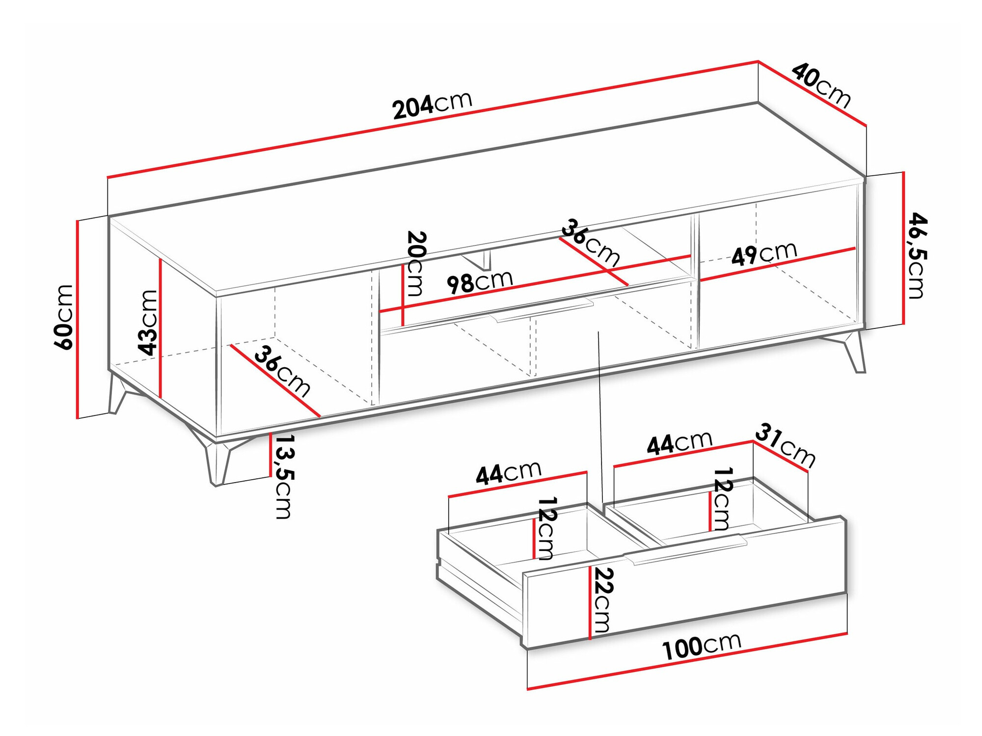 TV-omarica Comfivo Citrus