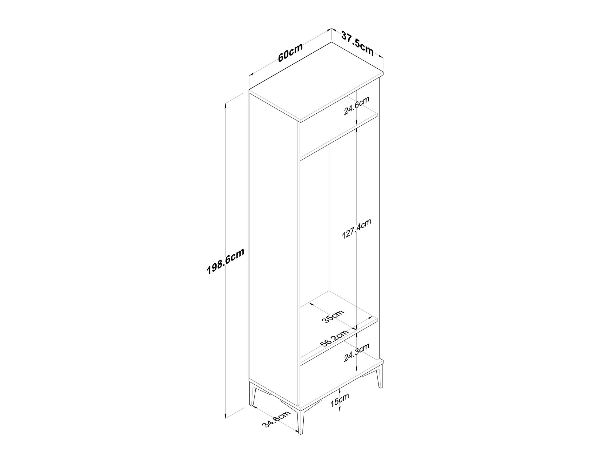 Garderobna omara Catevara 101