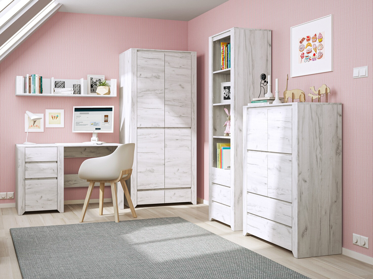 Garderobna omara Salcame 102