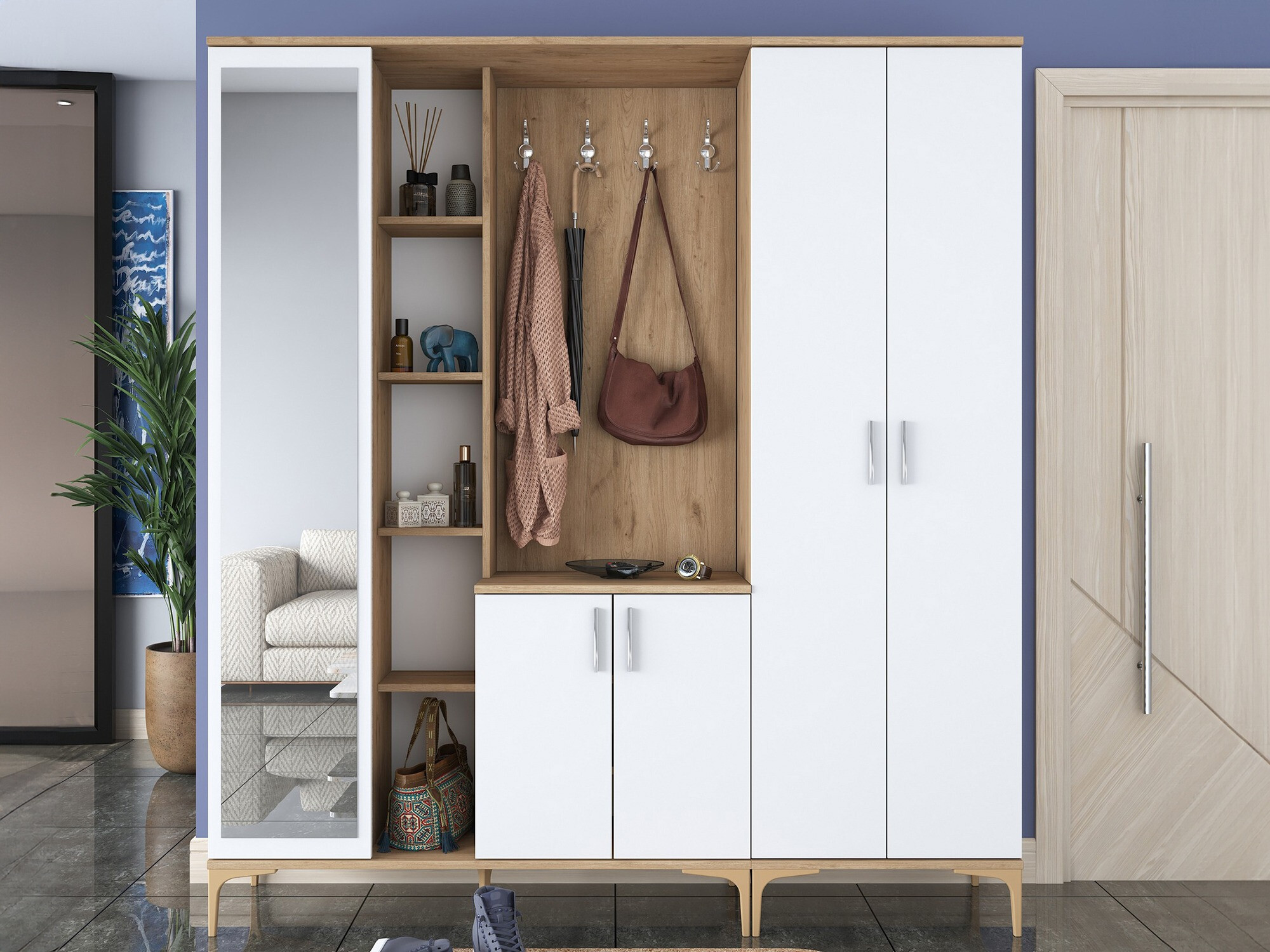 Komplet za predsobo Catevara 108