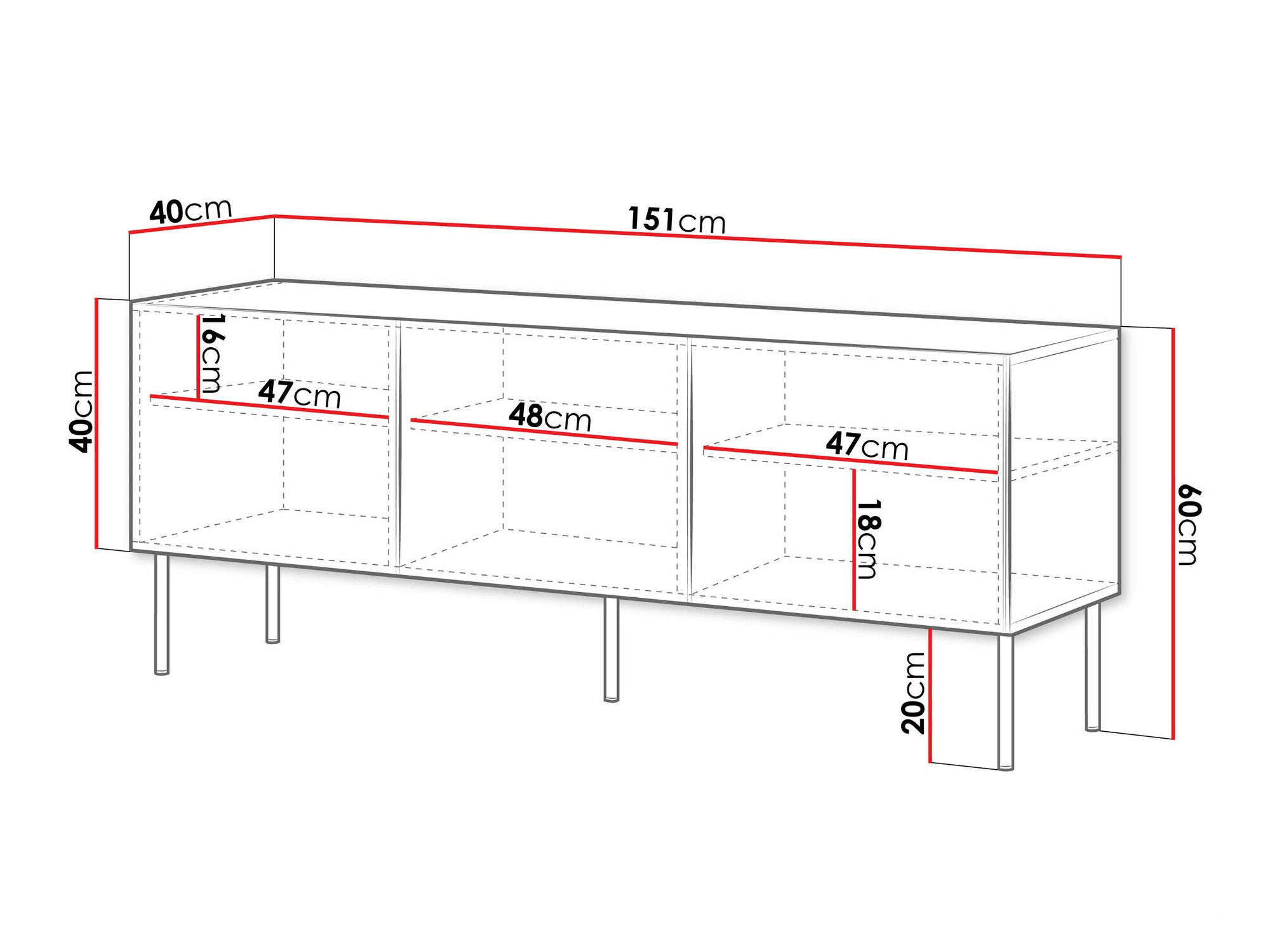 TV-omarica Celra (Bela)