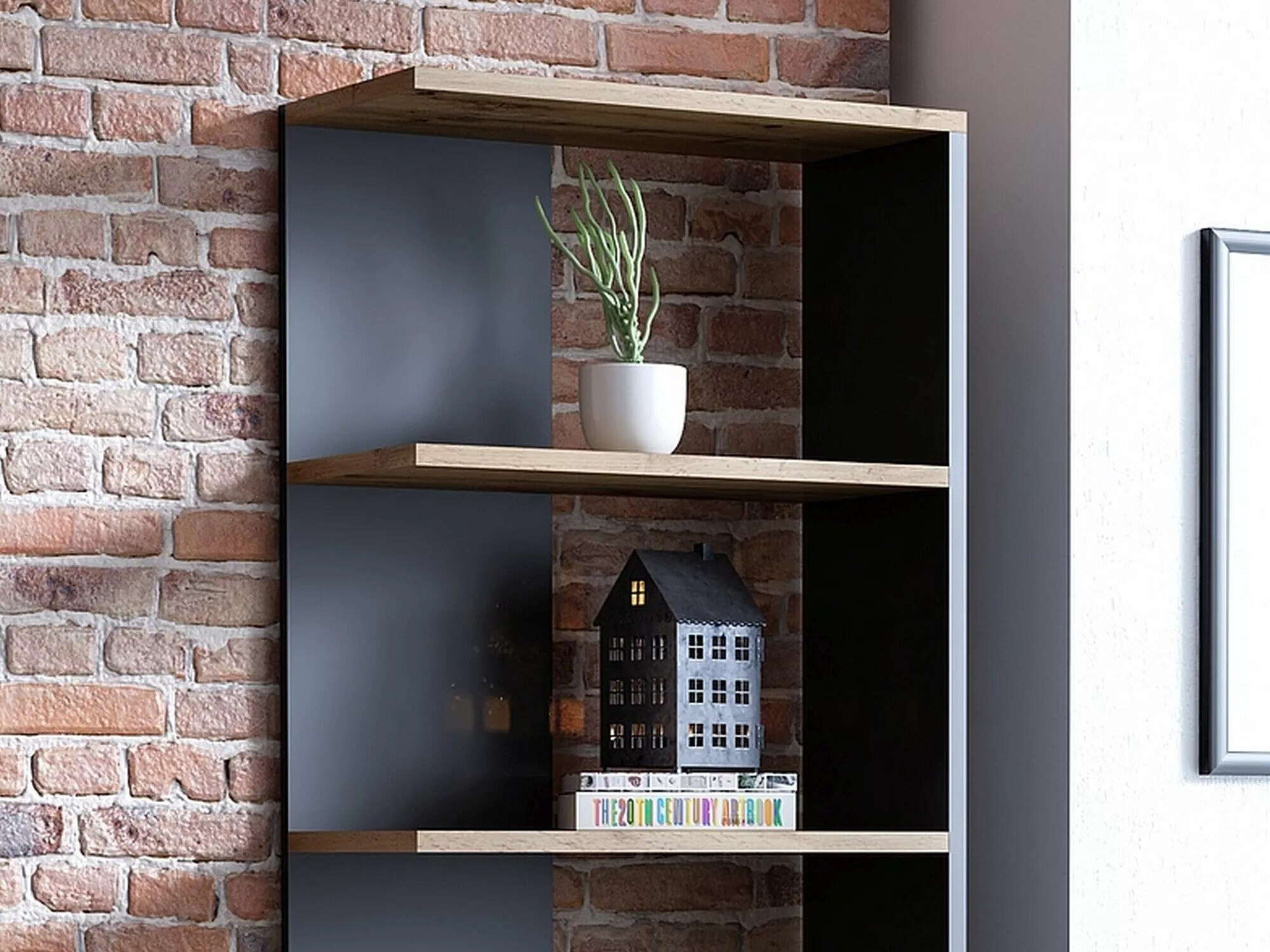 Regal Detroit 151 (Črna + Wotan hrast)