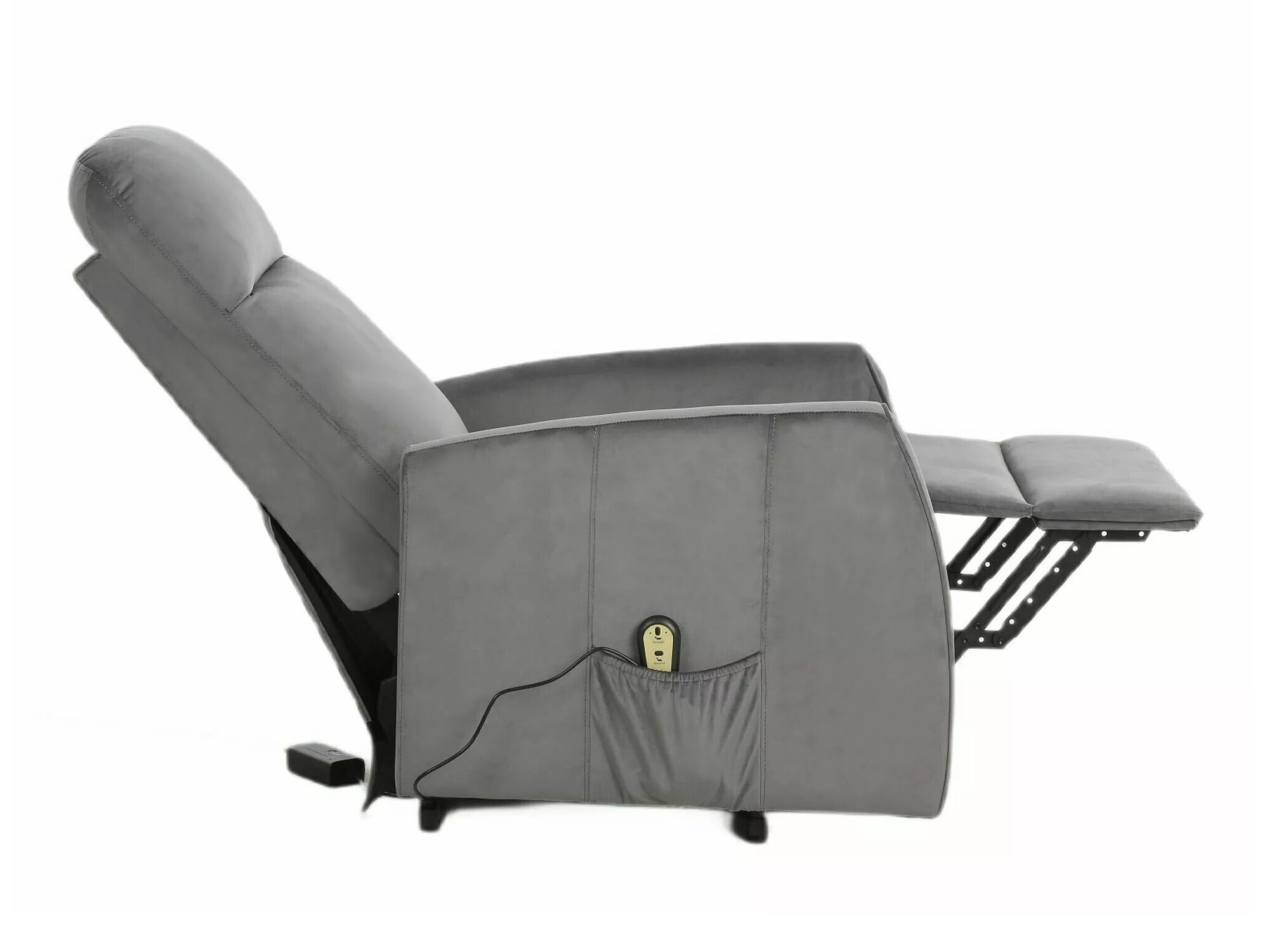 Fotelj s počivalnikom Detroit 211 (Siva)