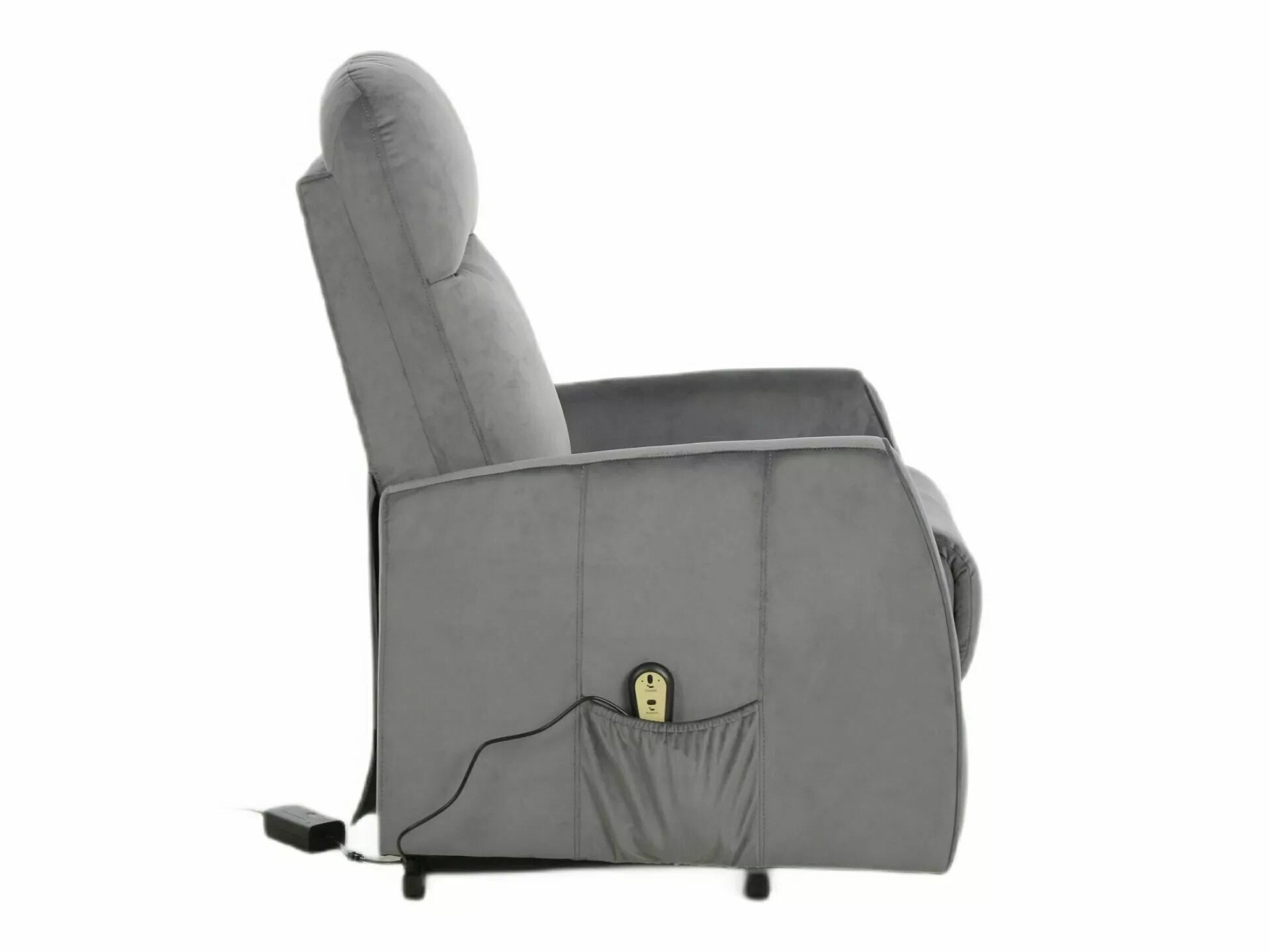 Fotelj s počivalnikom Detroit 211 (Siva)