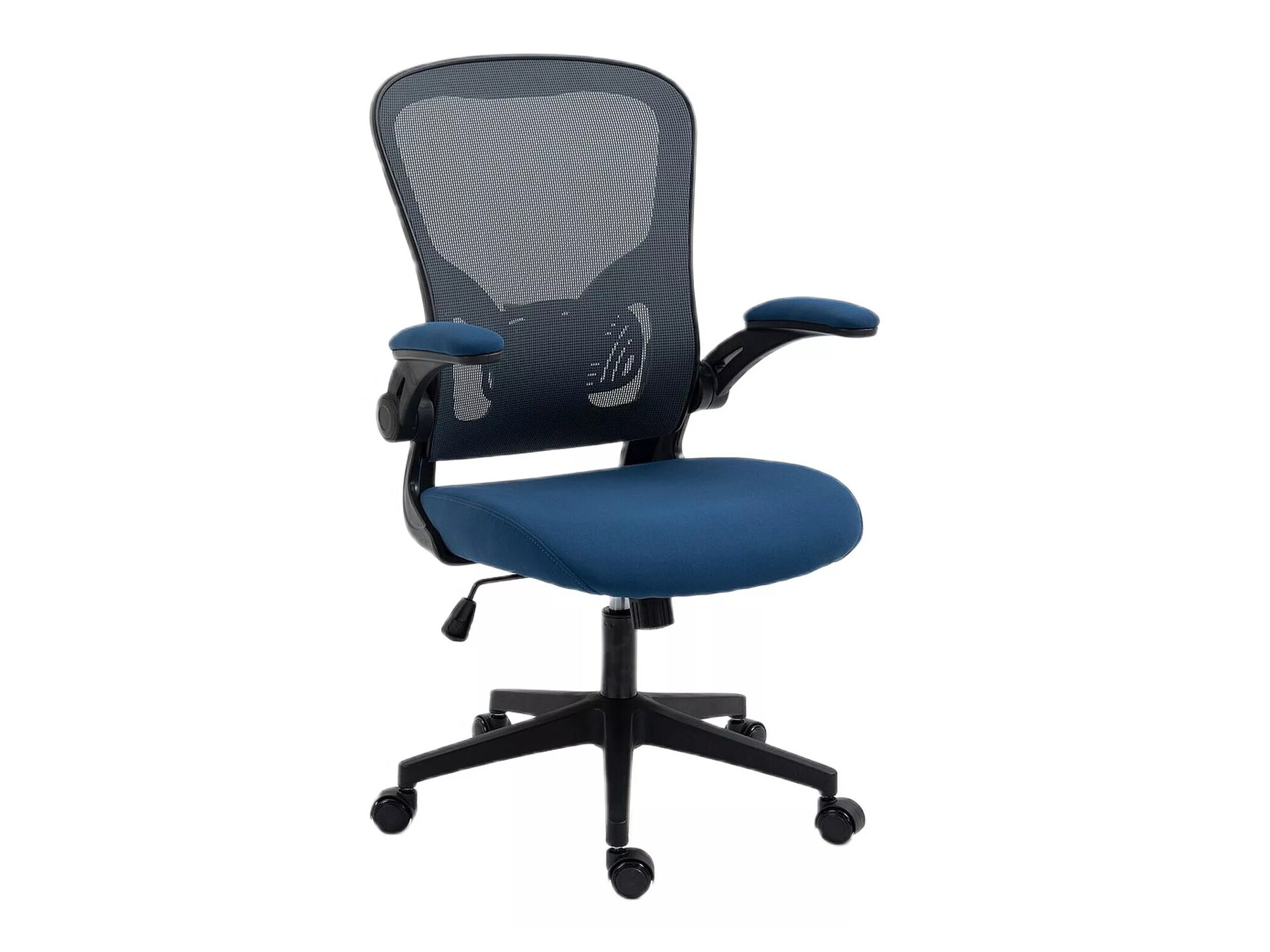 Pisarniški stol Detroit 272 (Siva + Modra)