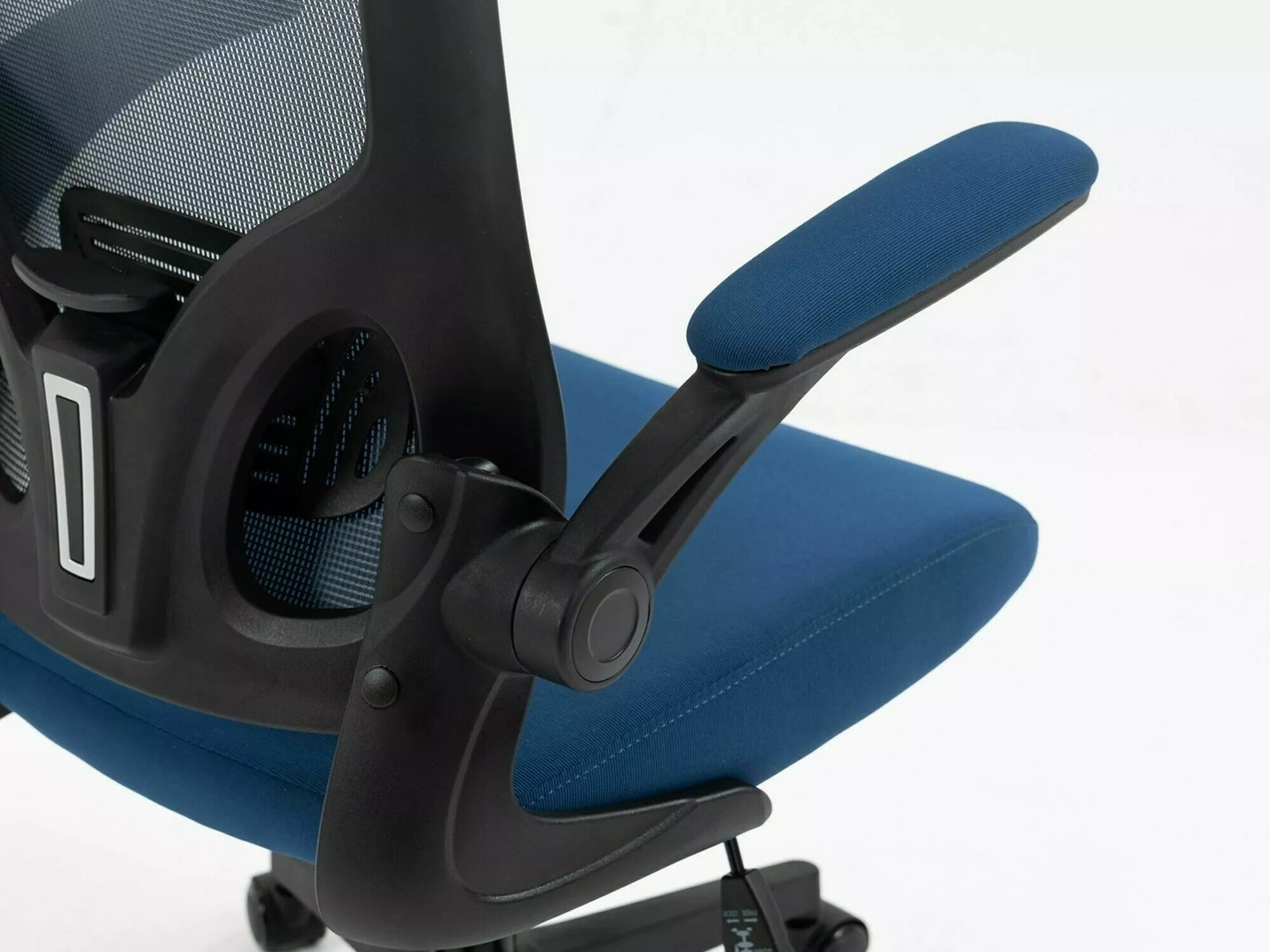 Pisarniški stol Detroit 272 (Siva + Modra)