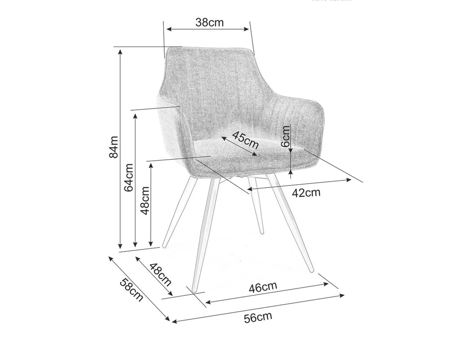 Stol Detroit 289 (Bež)