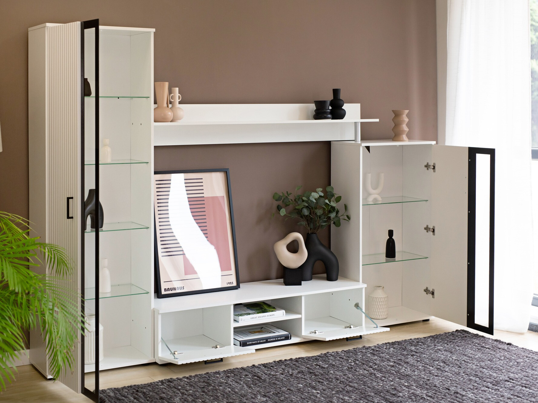 Komplet za dnevno sobo Bristol 202 (Bela)