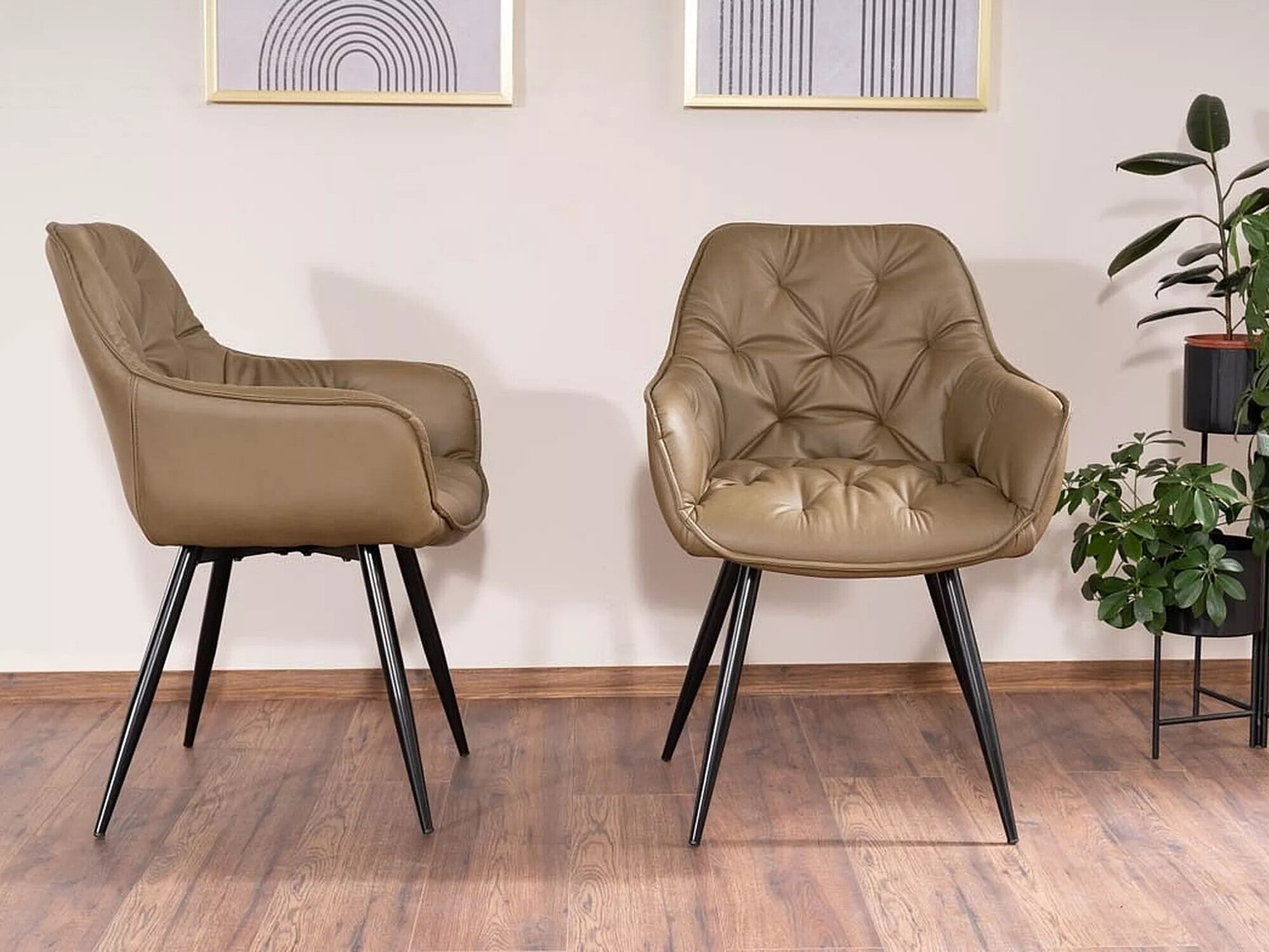 Stol Detroit 327 (Svetla oljka)