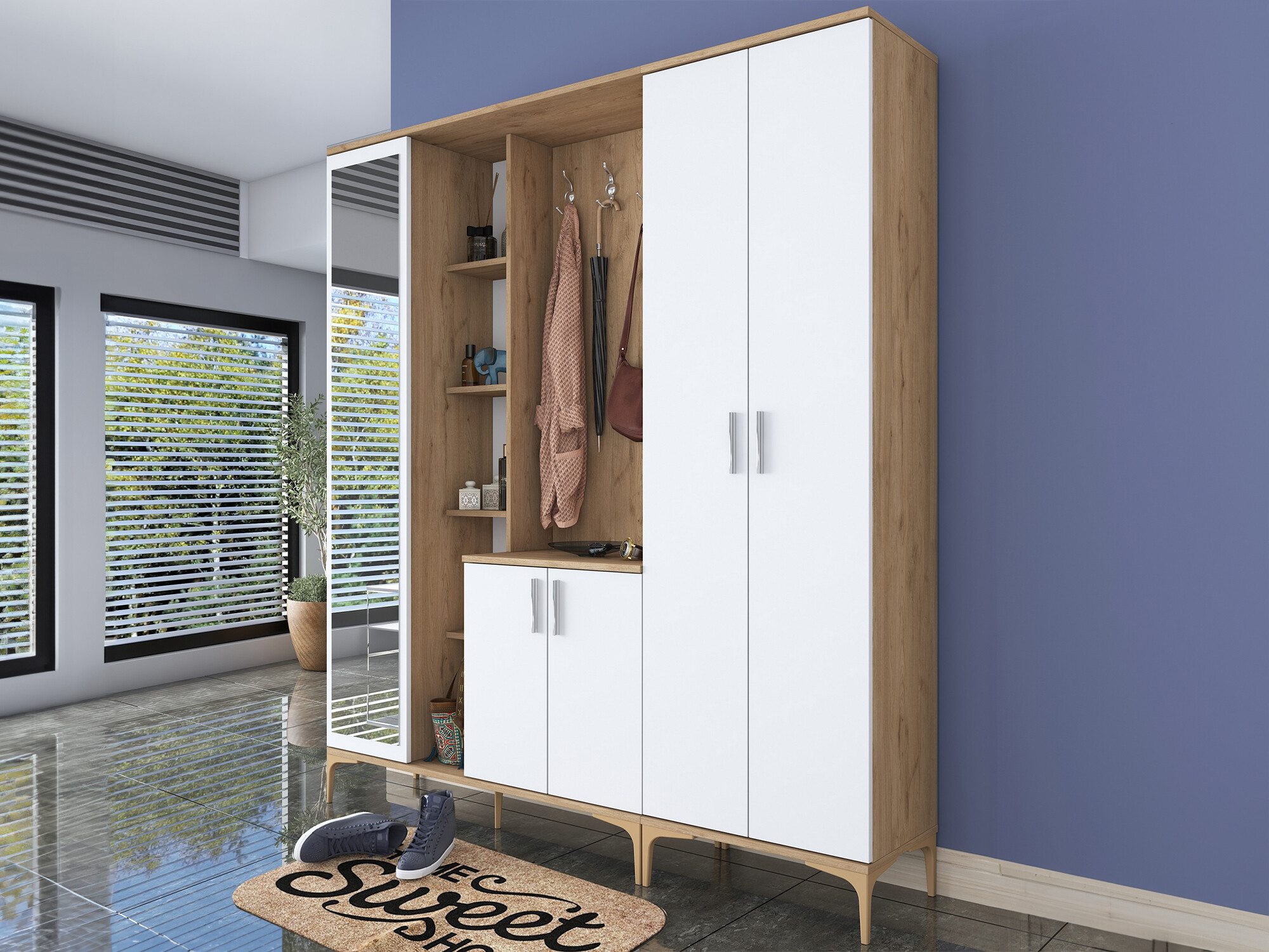 Komplet za predsobo Catevara 108