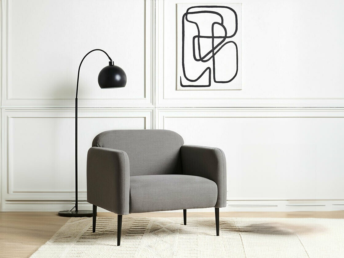 Fotelj Berwyn 1676 (Siva)