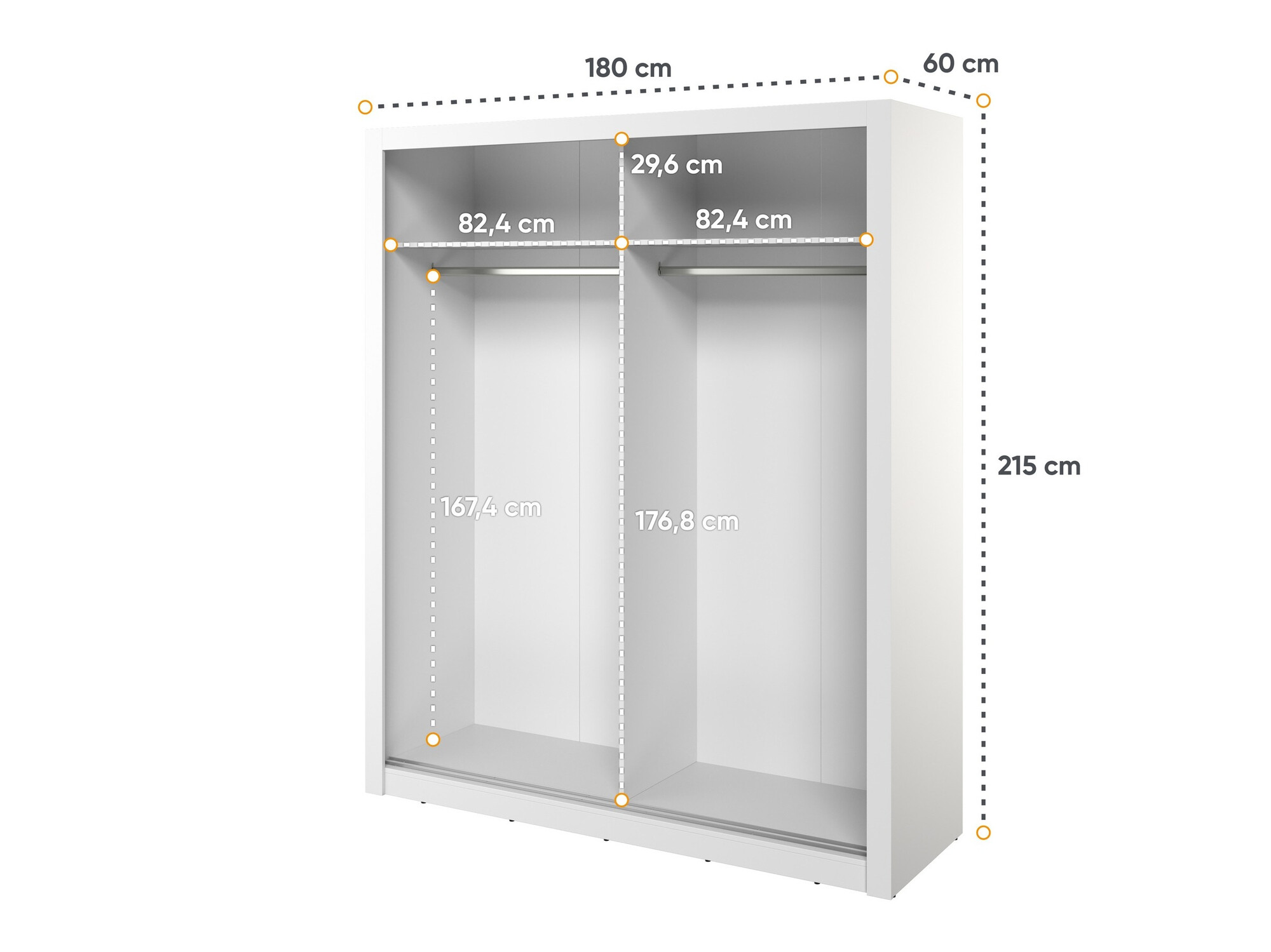 Garderobna omara Fresno 146