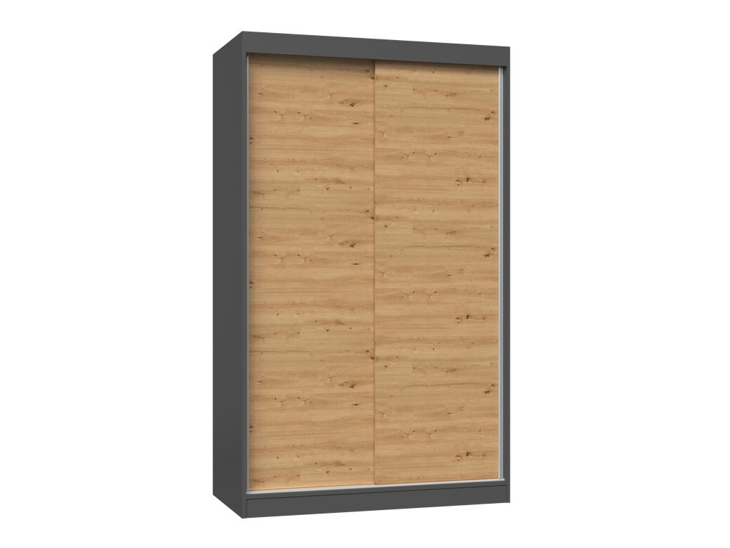 Garderobna omara Mandeville 159 (Antracit + Artisan hrast)