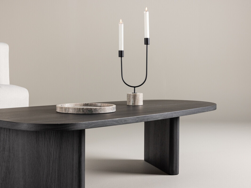 Klubska mizica Dallas 4213 (Črna)