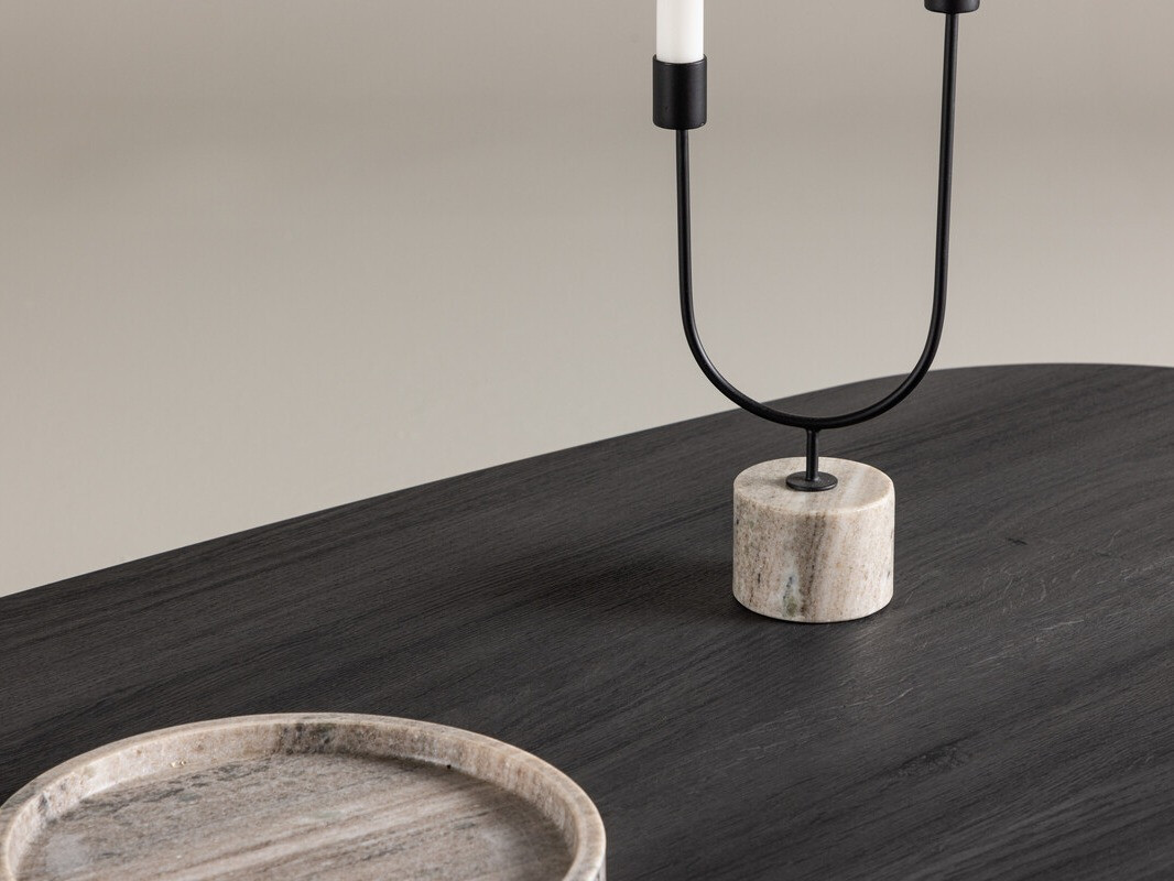 Klubska mizica Dallas 4213 (Črna)