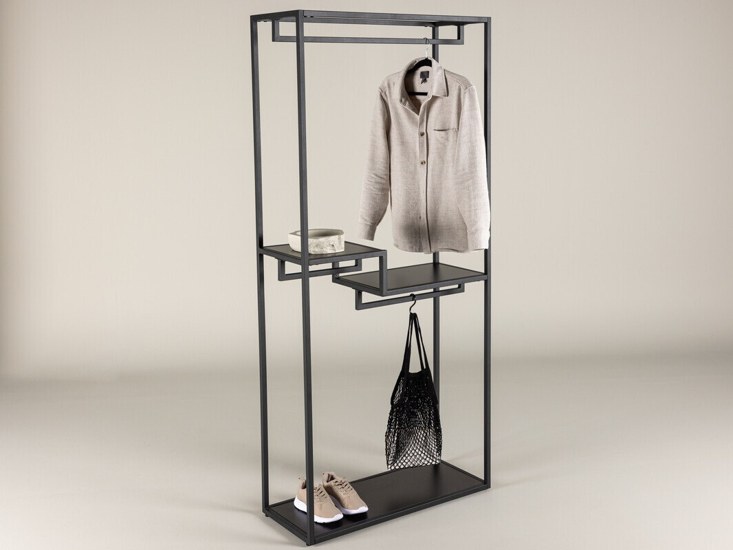 Obešalnik Dallas 4439 (Črna)