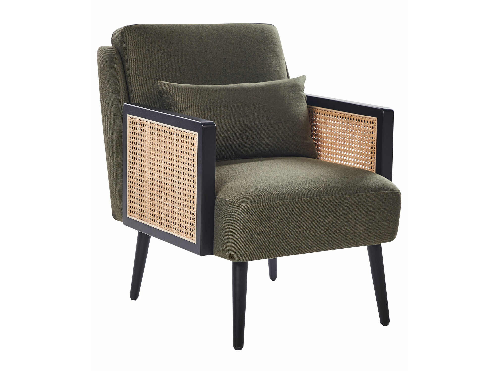 Fotelj Berwyn 2026 (Zelena + Črna)