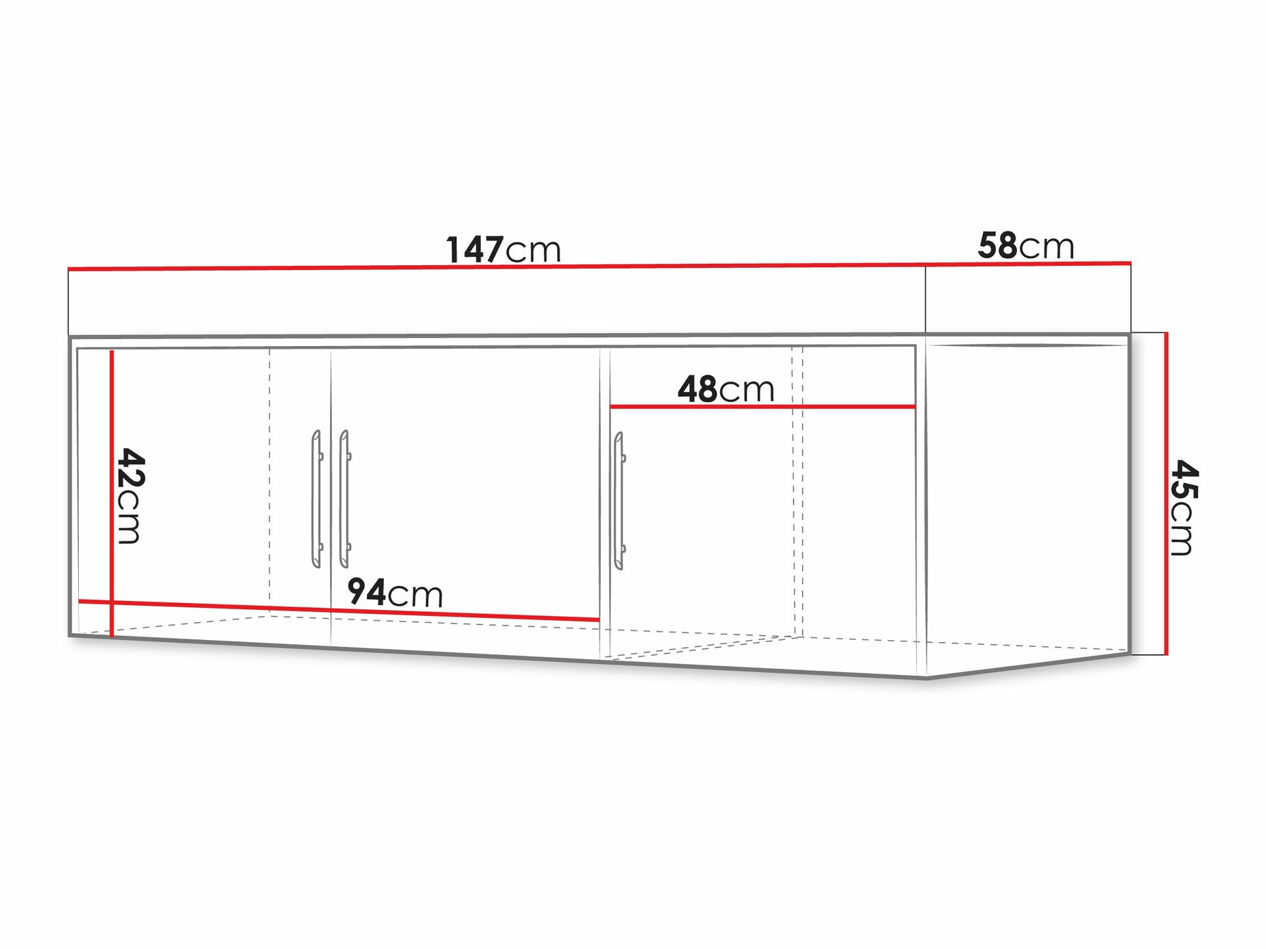 Garderobna omara Dortivu 153 (Wellington hrast)