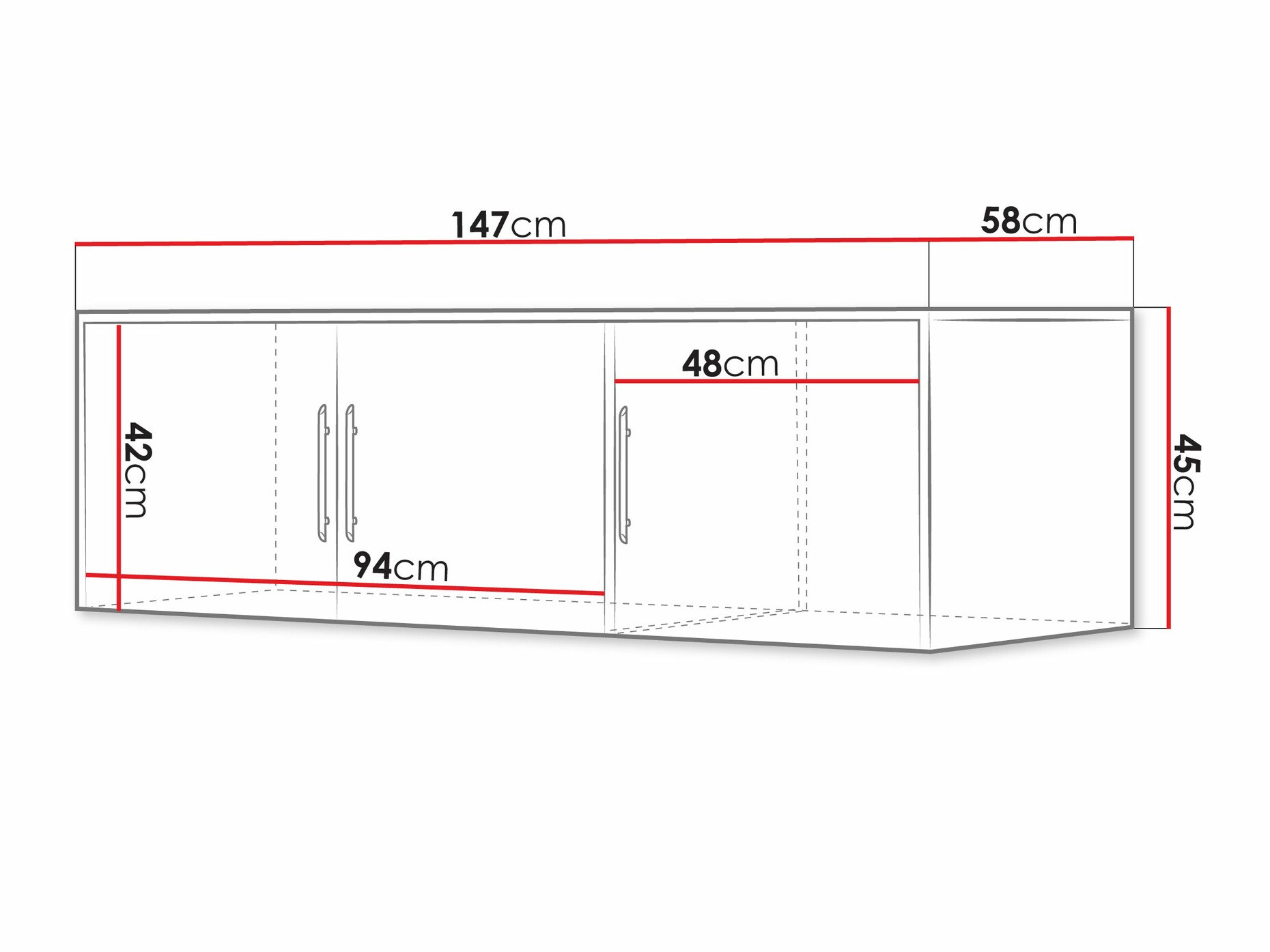 Omarica Dortivu 152 (Sonoma hrast)