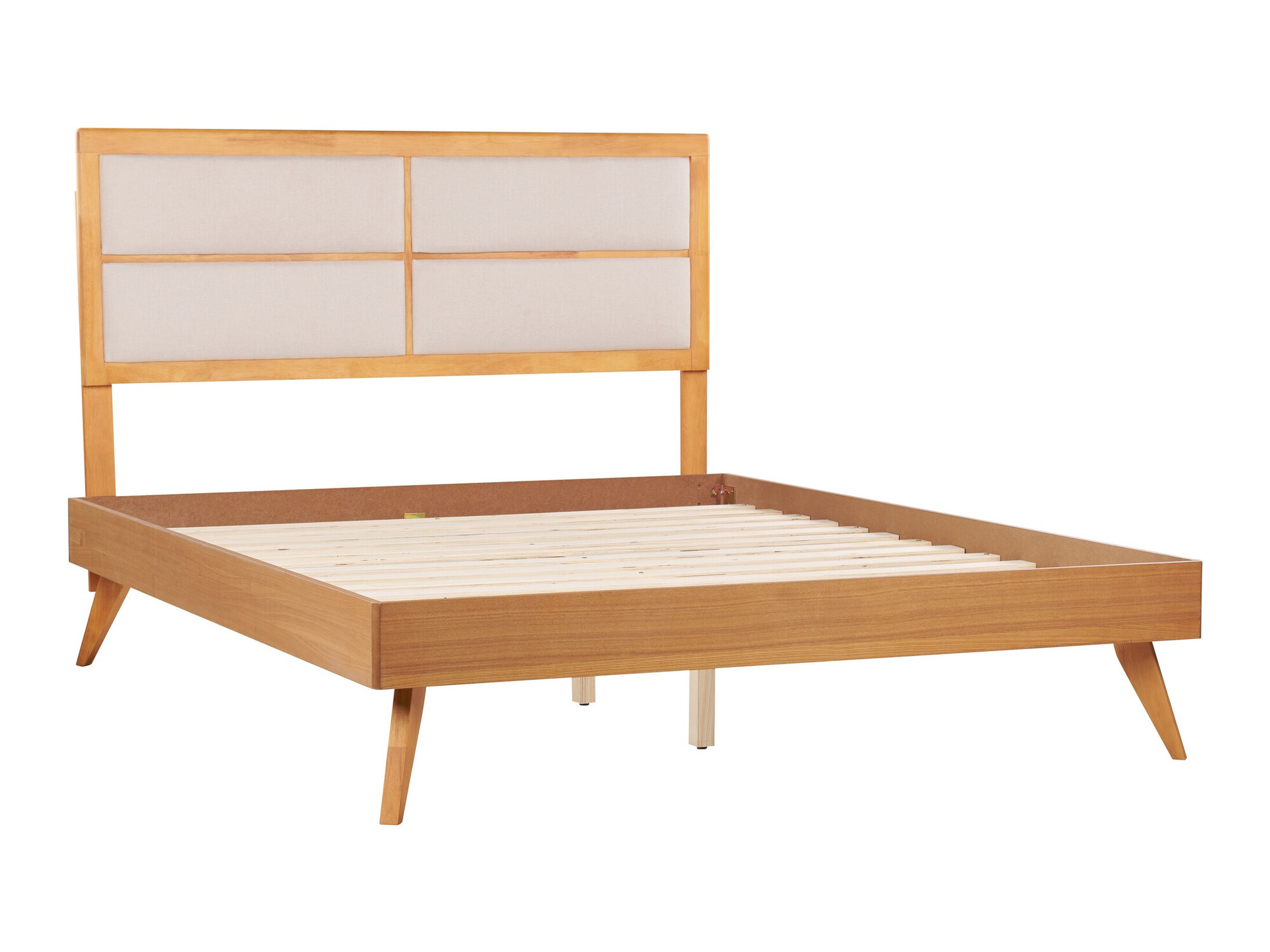 Postelja Berwyn 772 (Bež + Svetel les)