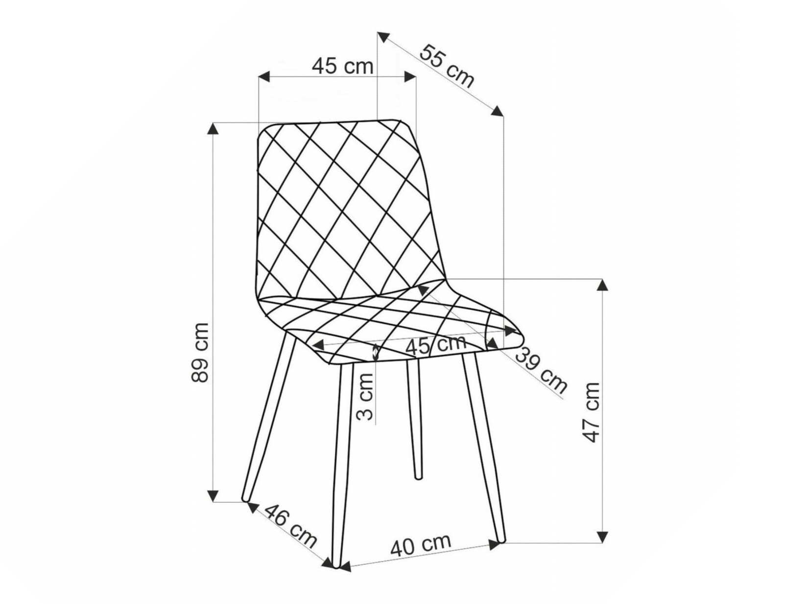 Stol Houston 1731 (Zelena)