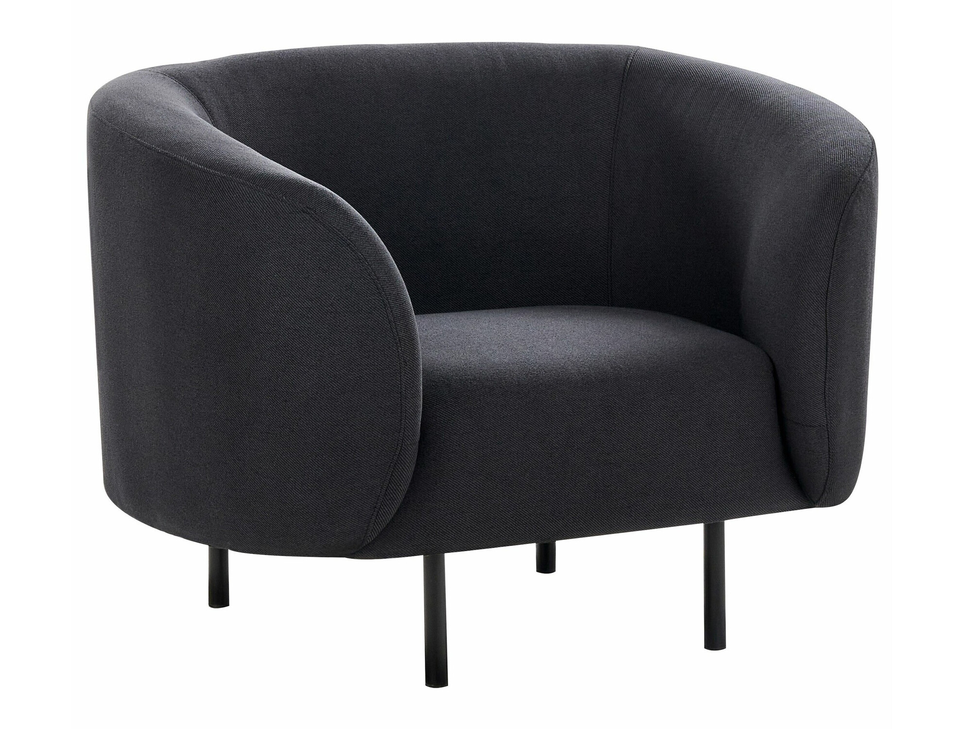 Fotelj Berwyn 2033 (Črna)