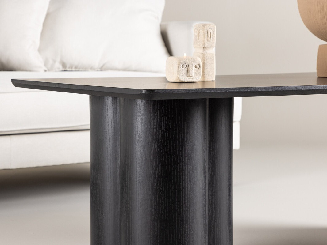 Klubska mizica Dallas 4448 (Črna)