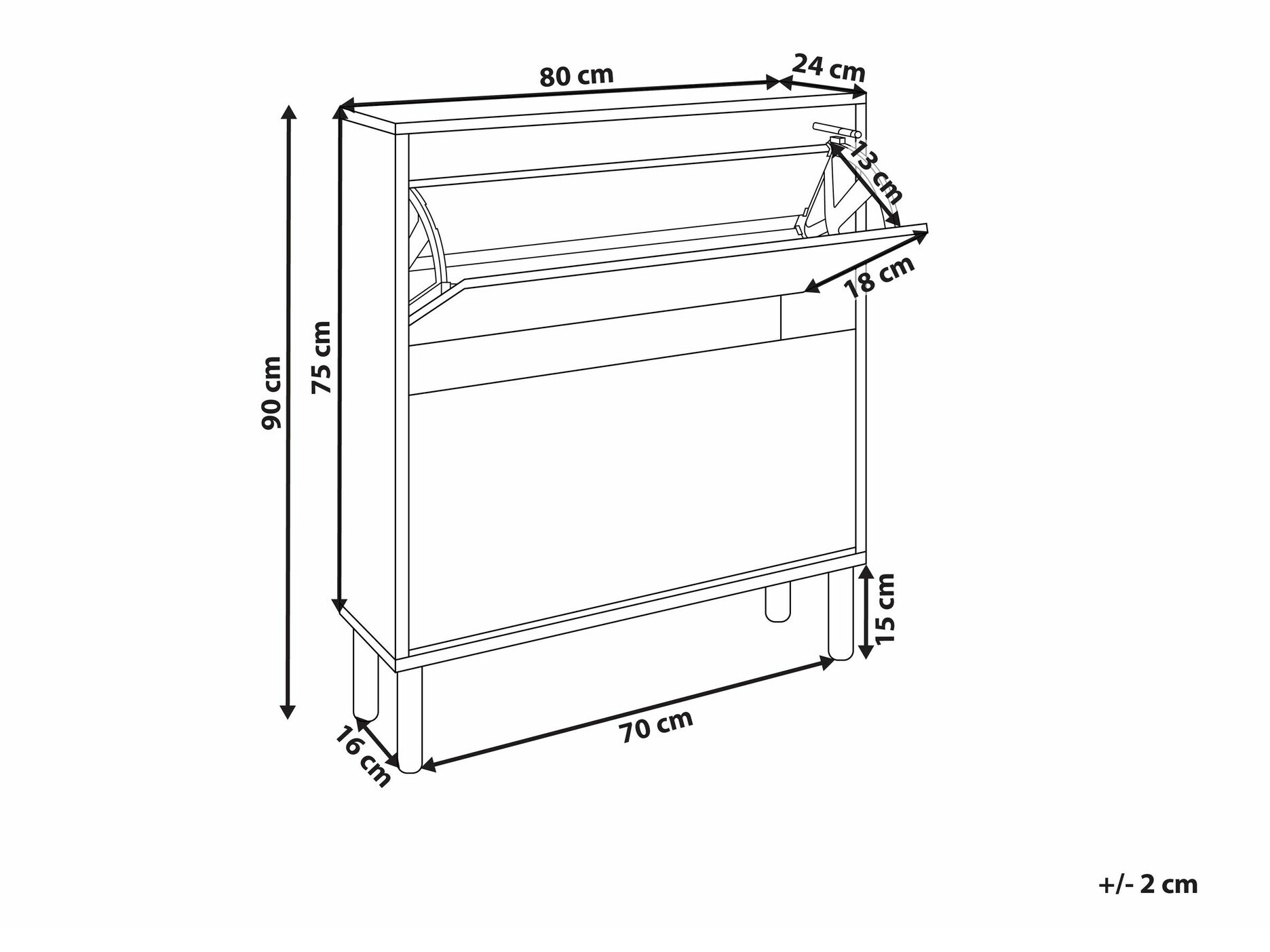 Omarica za čevlje Berwyn 2043