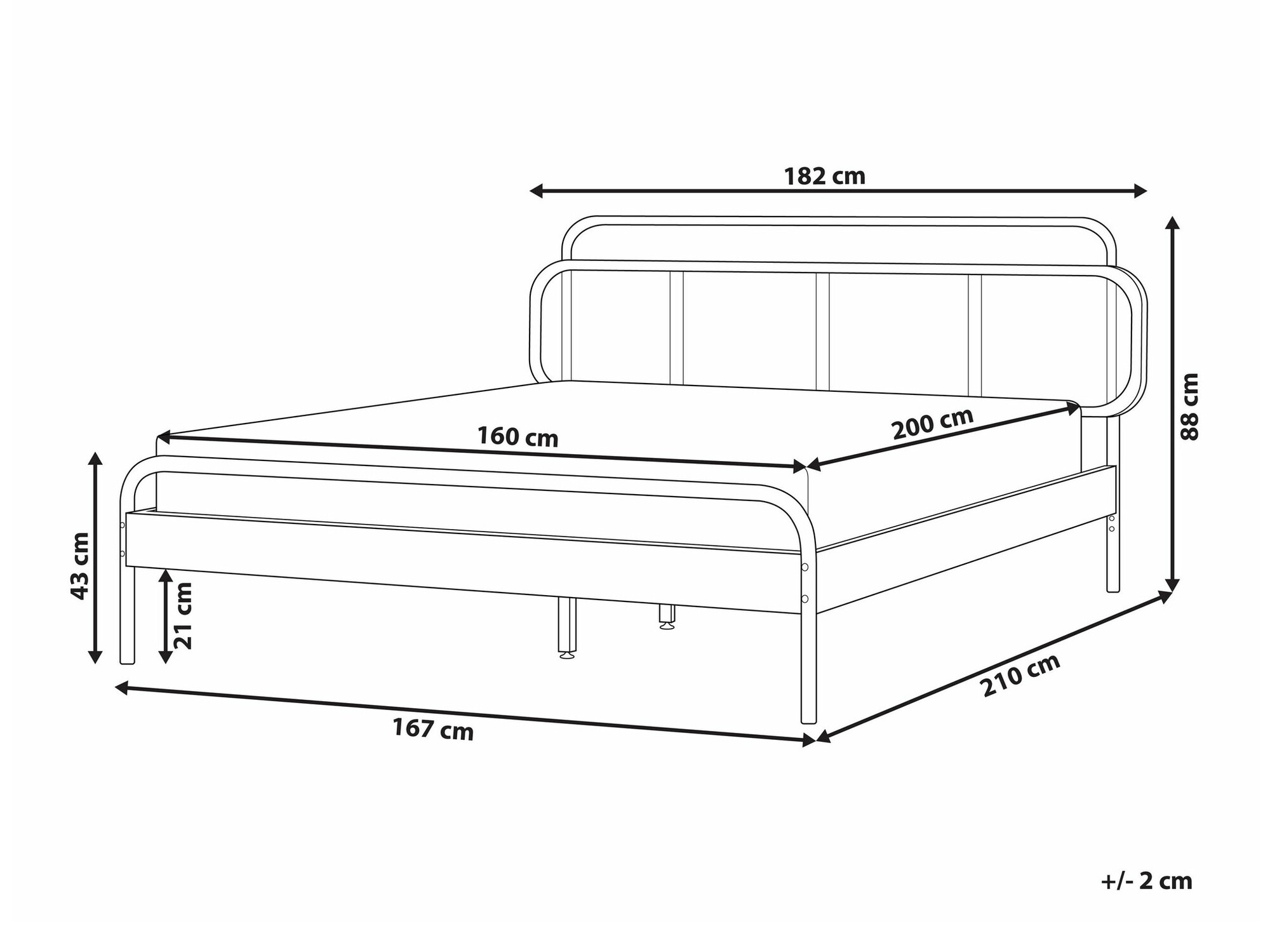 Postelja Berwyn 2034