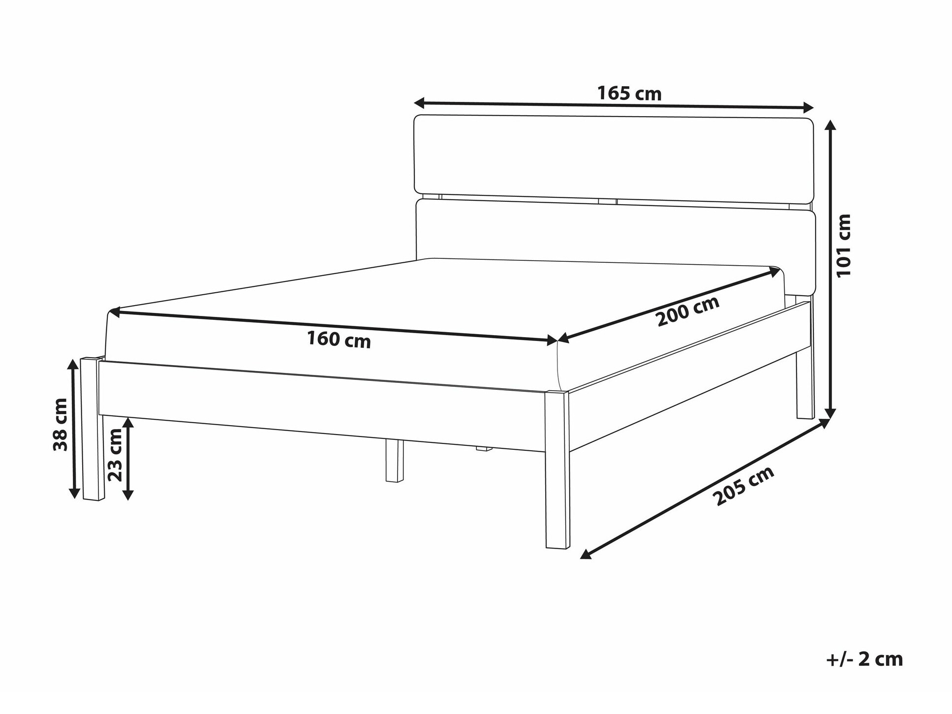 Postelja Berwyn 2035