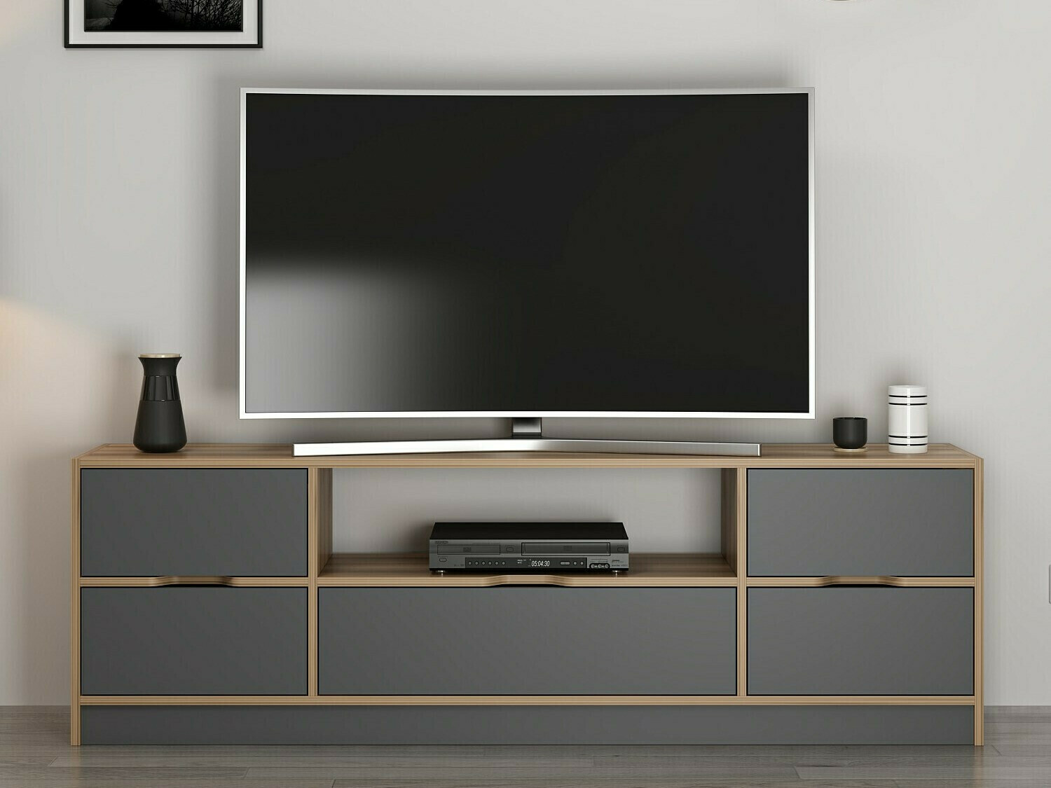 TV-omarica Kailua 549 (Oreh + Antracit)