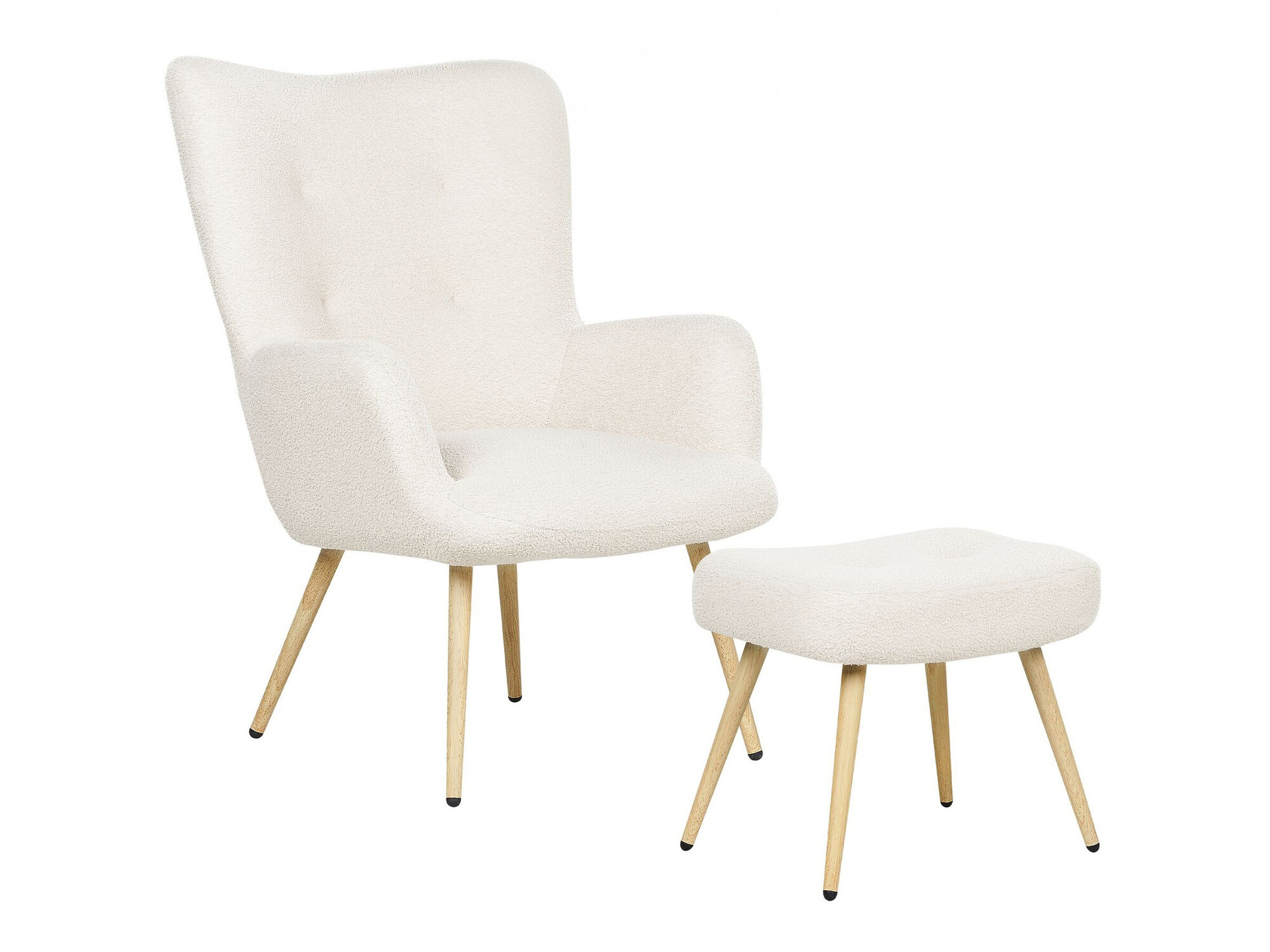 Fotelj Berwyn 450 (Bela + Svetel les)