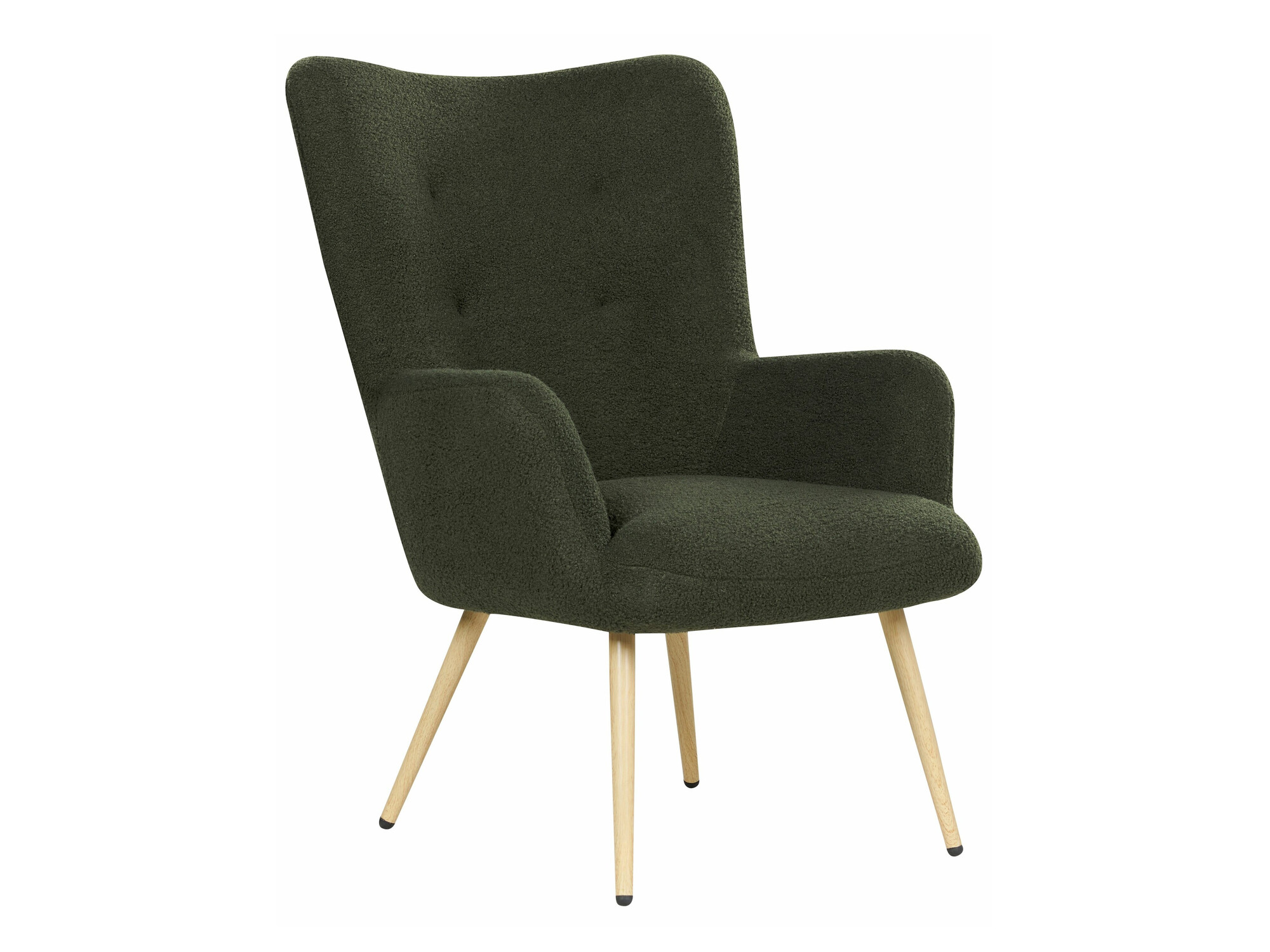 Fotelj Berwyn 450 (Temno zelena + Svetel les)