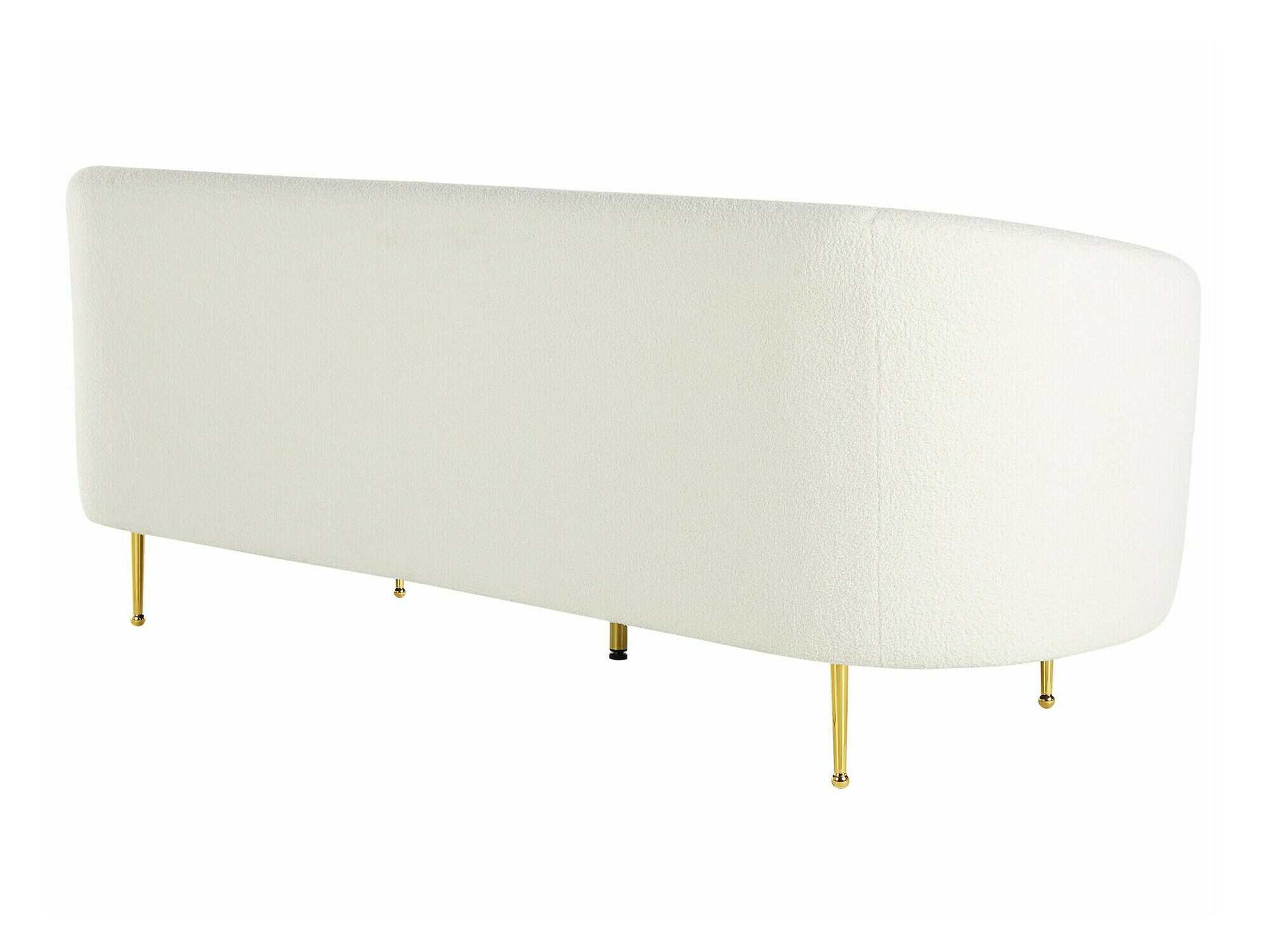 Komplet oblazinjenega pohištva Berwyn 2050 (Bela + Zlata)