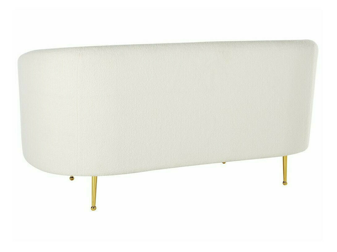 Komplet oblazinjenega pohištva Berwyn 2050 (Bela + Zlata)