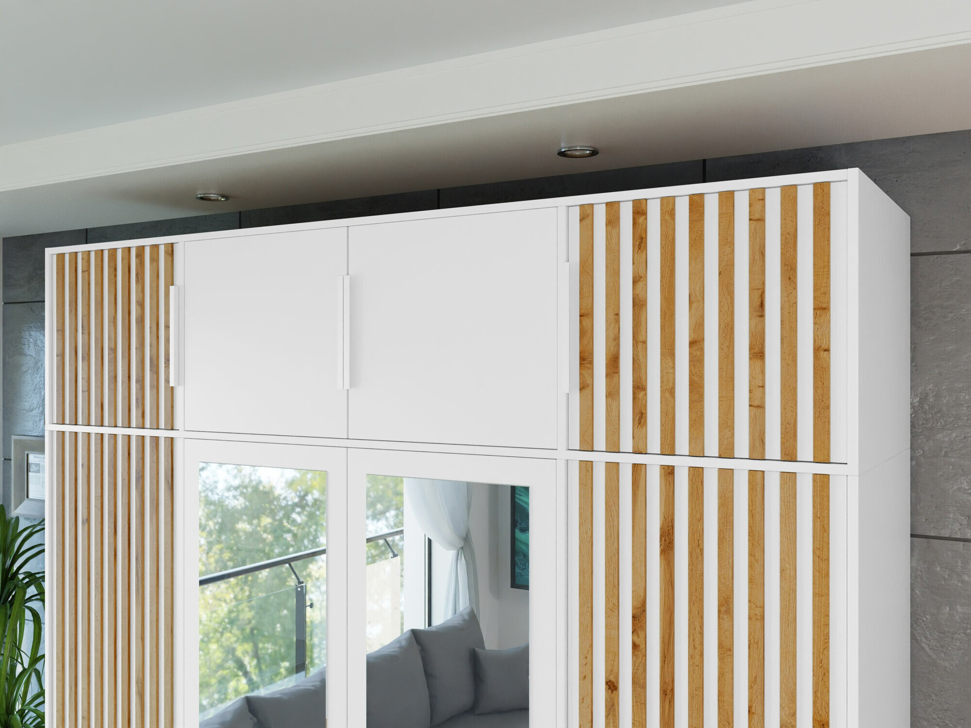 Omarica Collis II (Bela + Wotan hrast)