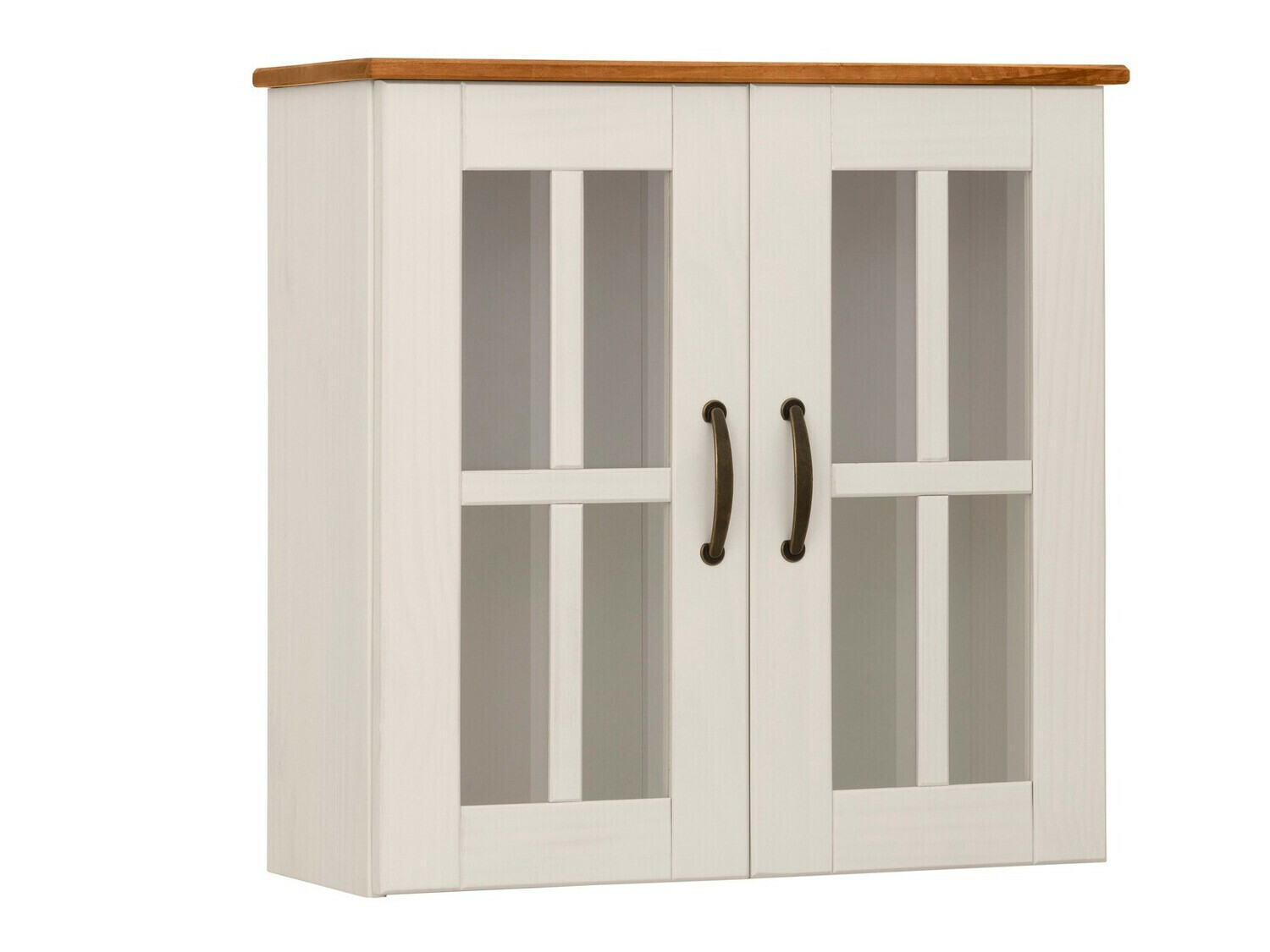 Stenska kopalniška omarica Ophlevu 104 (Bela + Medeni hrast)