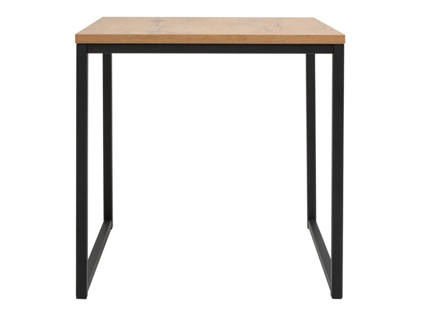 Klubska mizica Boston 252 (Hrast lancelot + Črna)