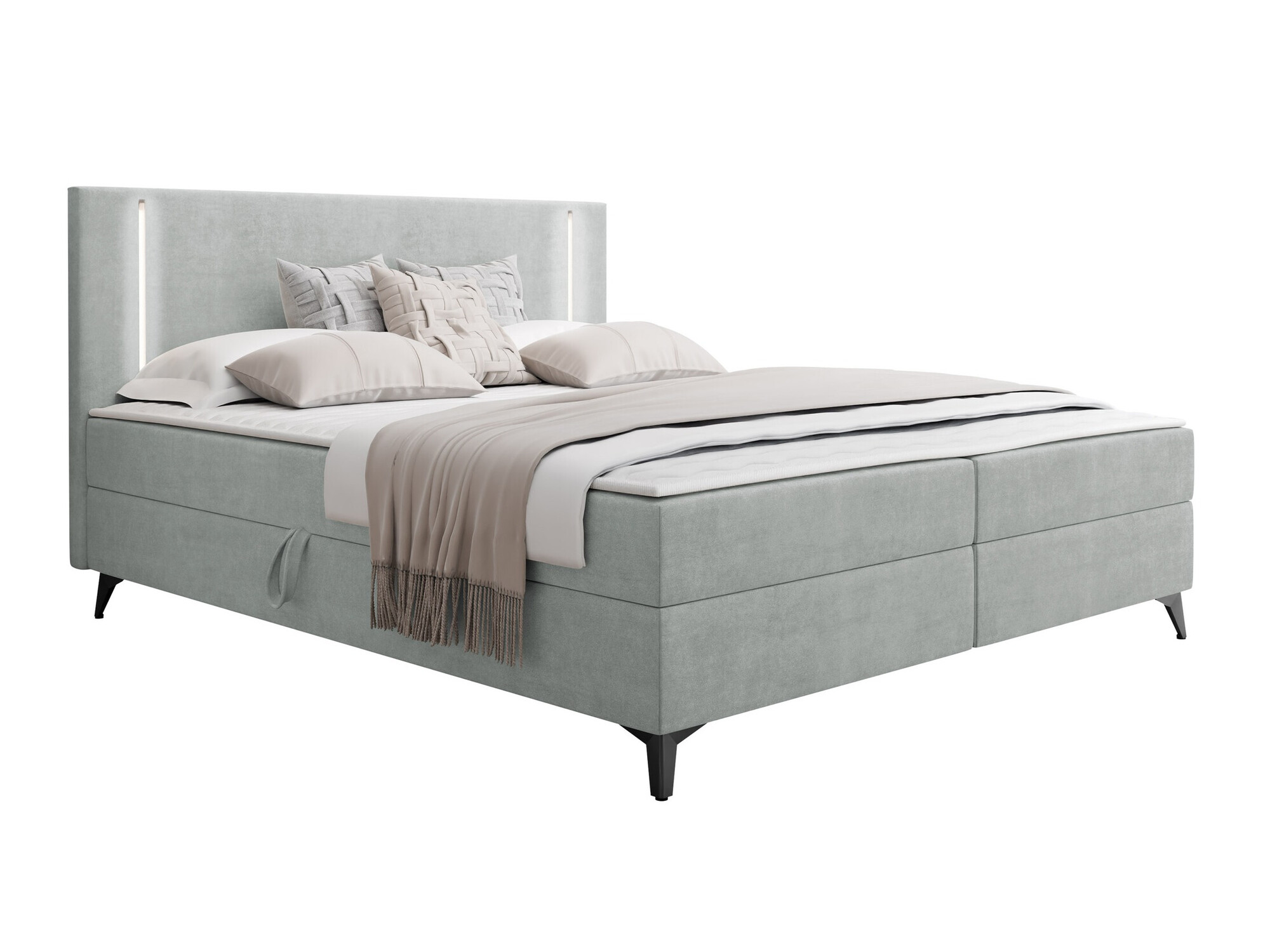 Boxspring postelja Memphis 147 (Manila 14)