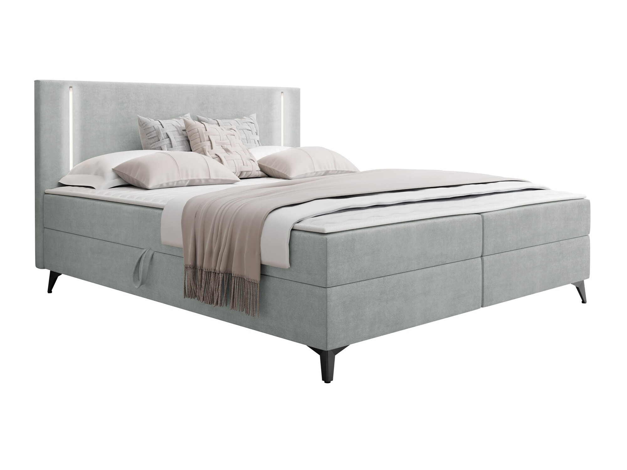 Boxspring postelja Memphis 147 (Manila 14)