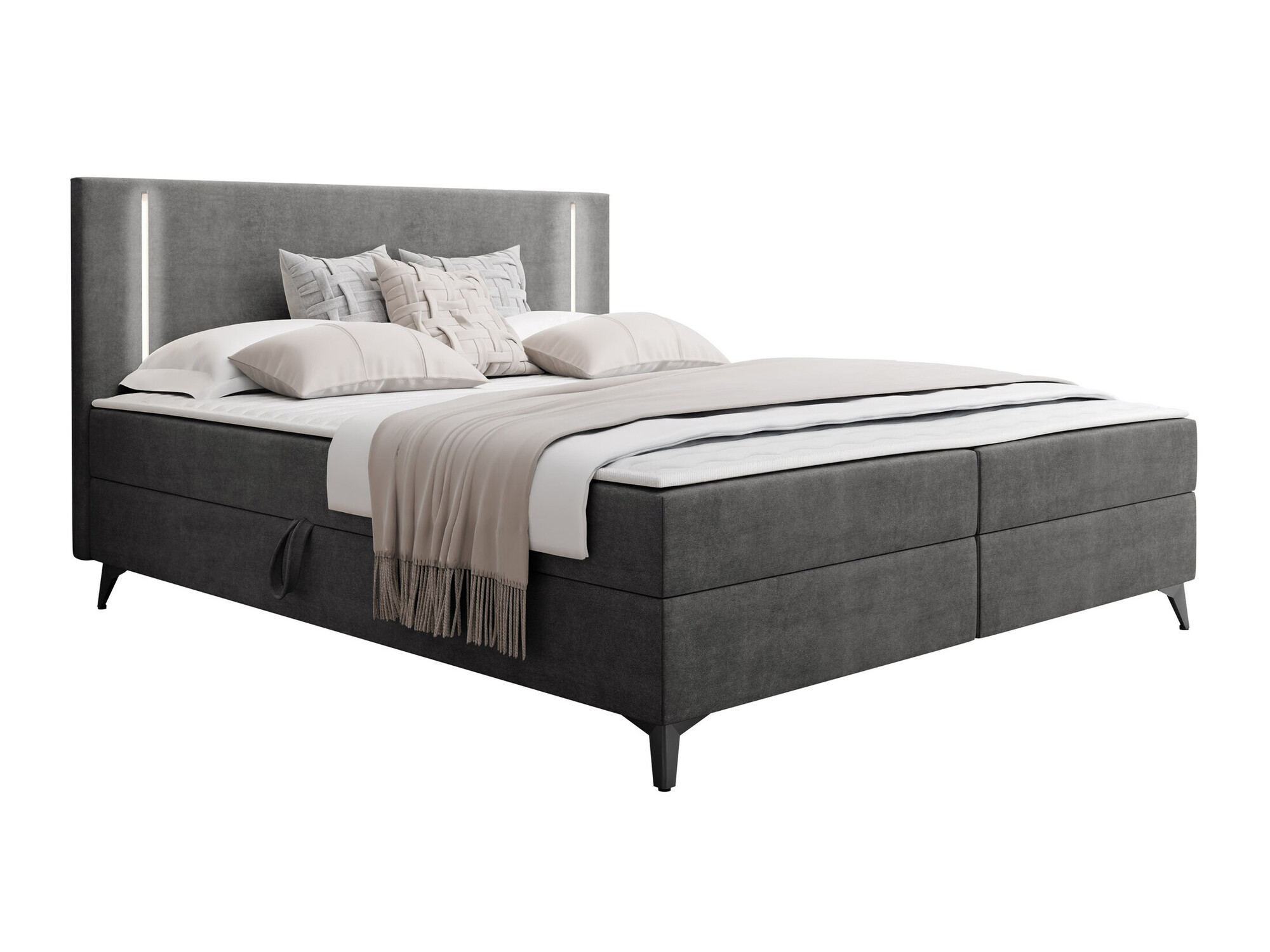 Boxspring postelja Memphis 147 (Manila 16)