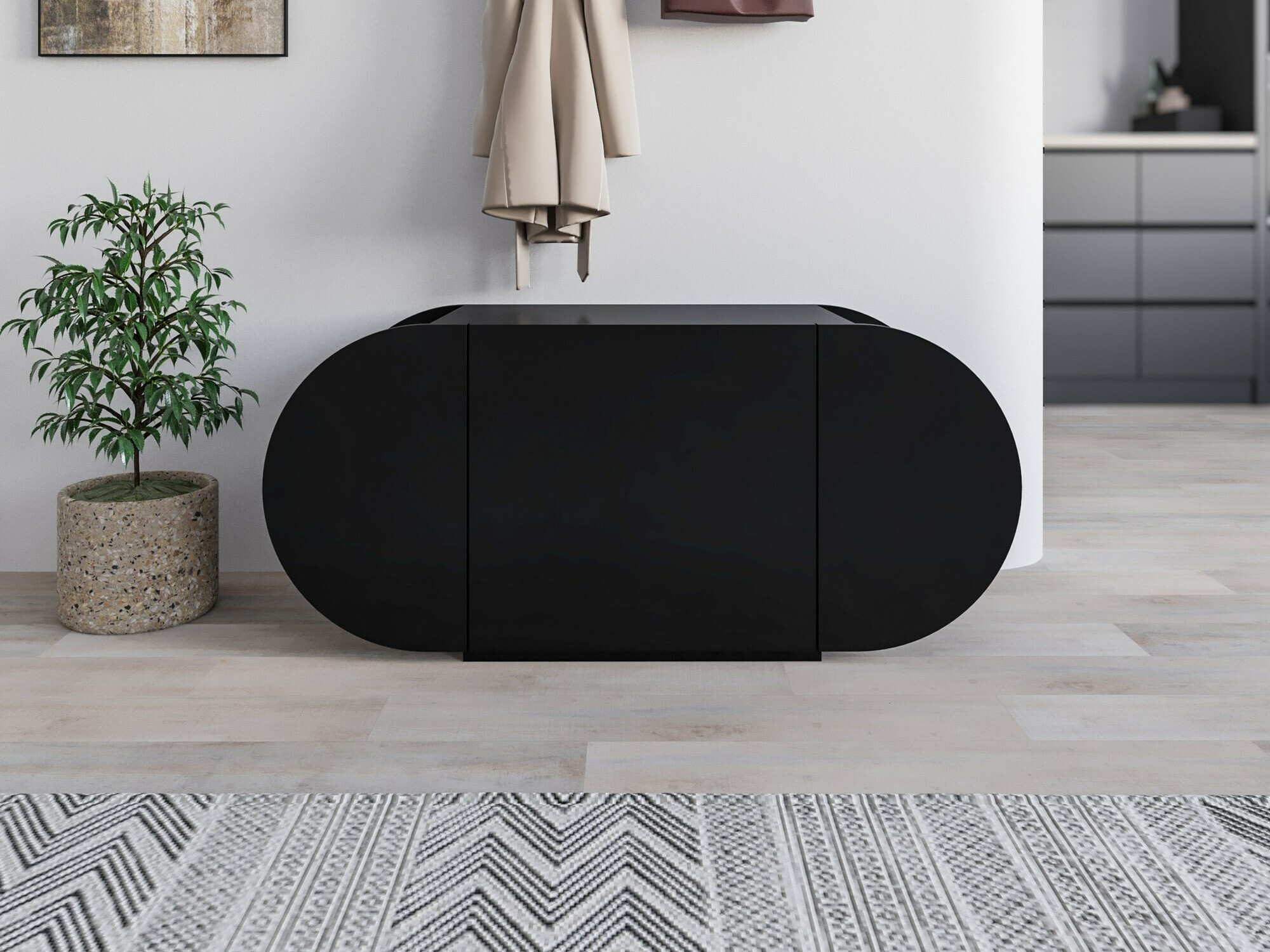 Omarica za čevlje Kailua 2145 (Črna)