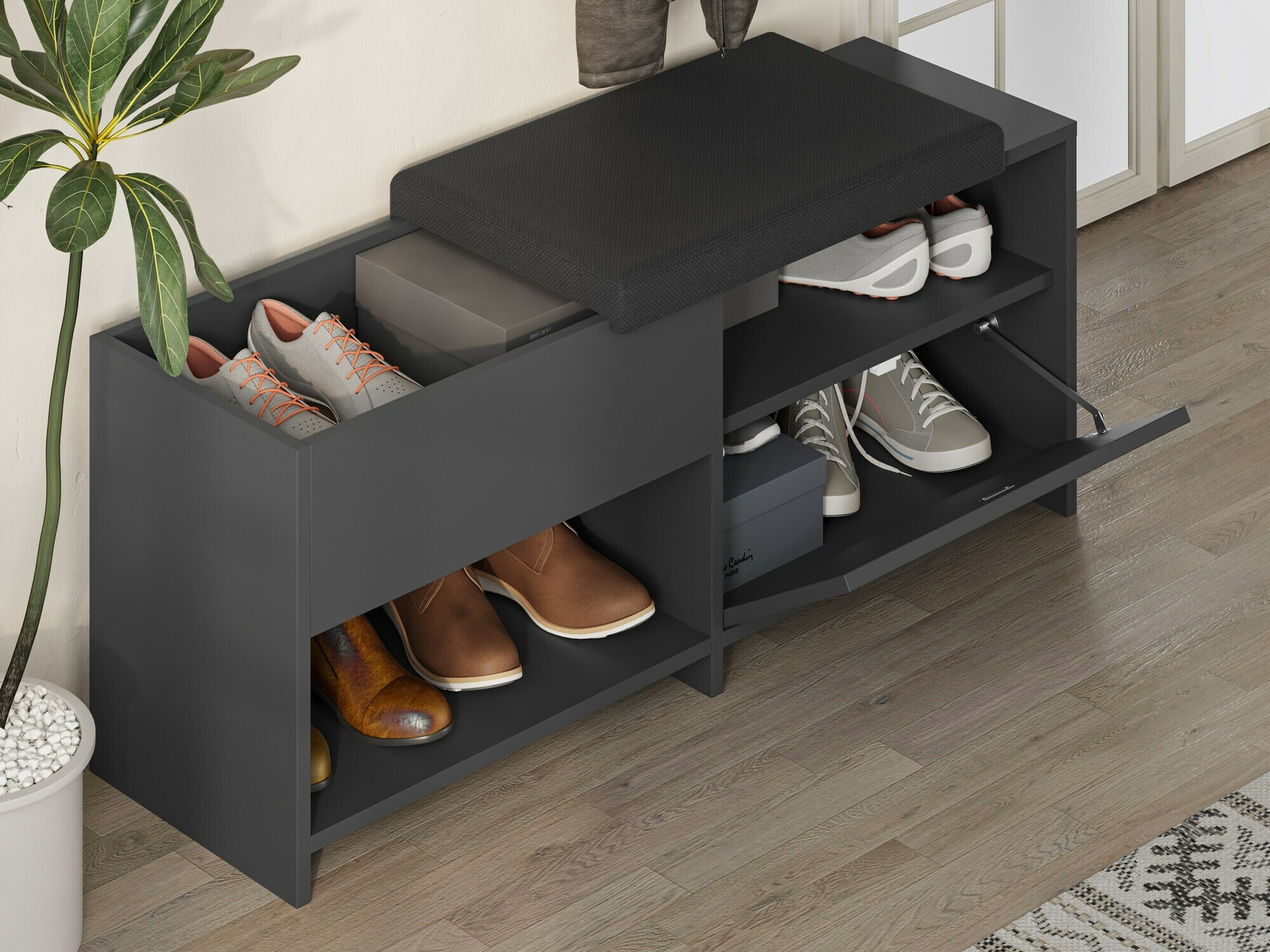 Omarica za čevlje Kailua 2146 (Antracit)