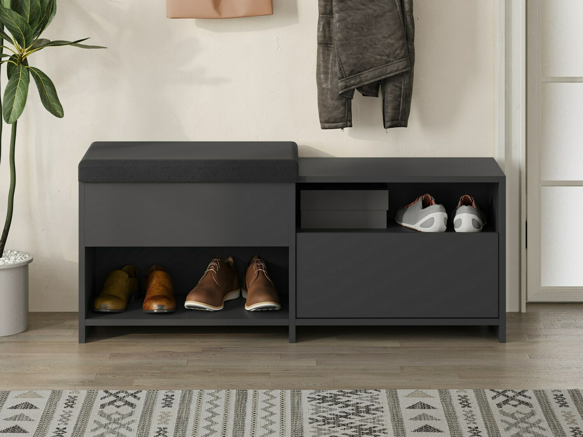 Omarica za čevlje Kailua 2146 (Antracit)