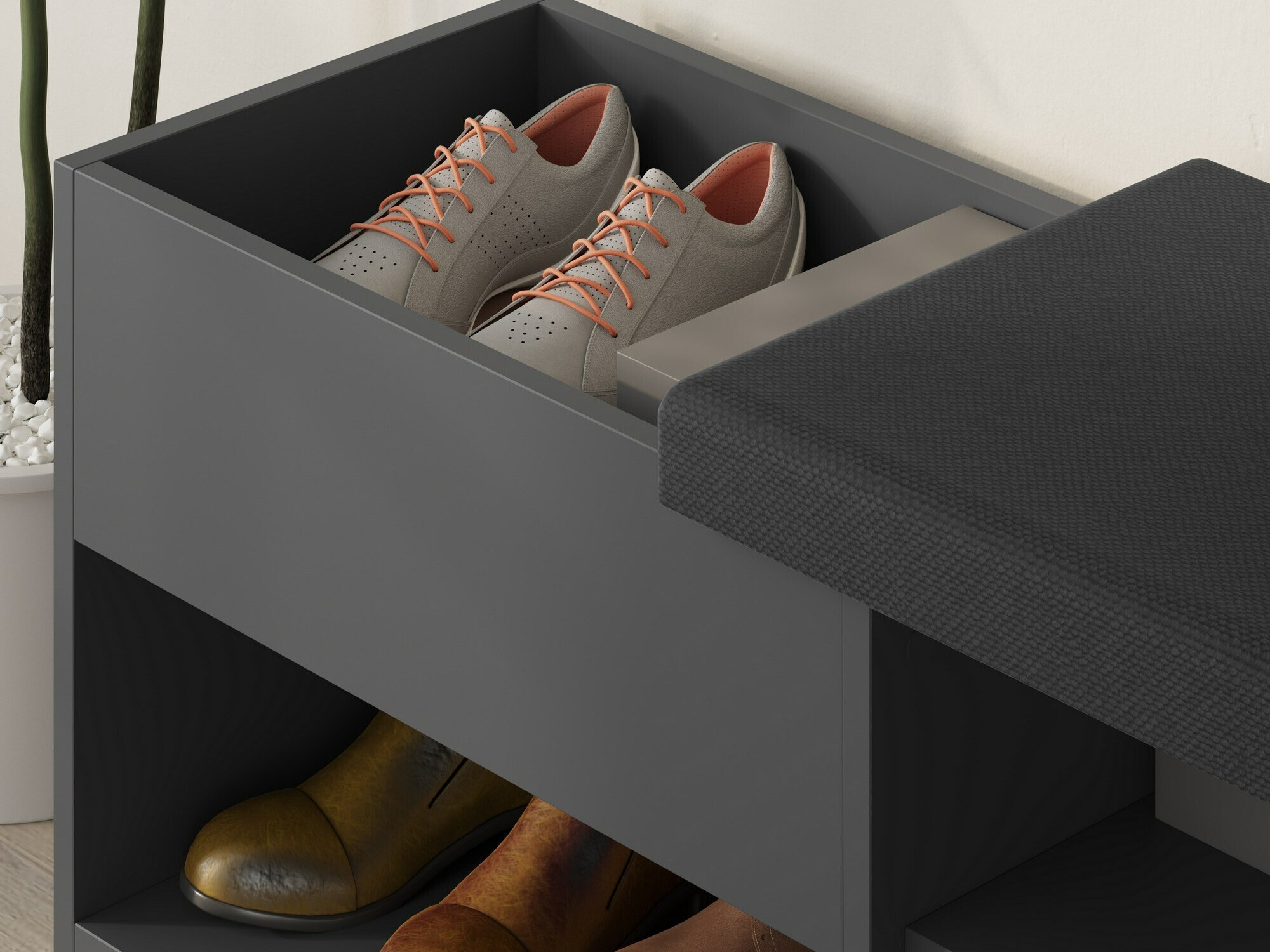 Omarica za čevlje Kailua 2146 (Antracit)