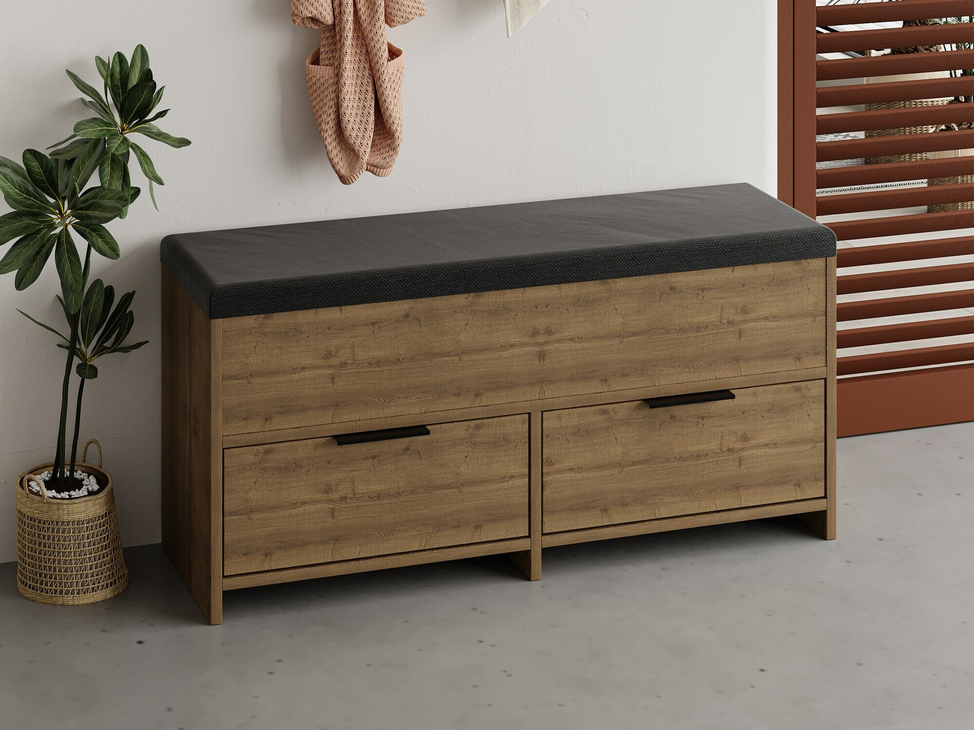 Omarica za čevlje Kailua 2149 (Temen les)