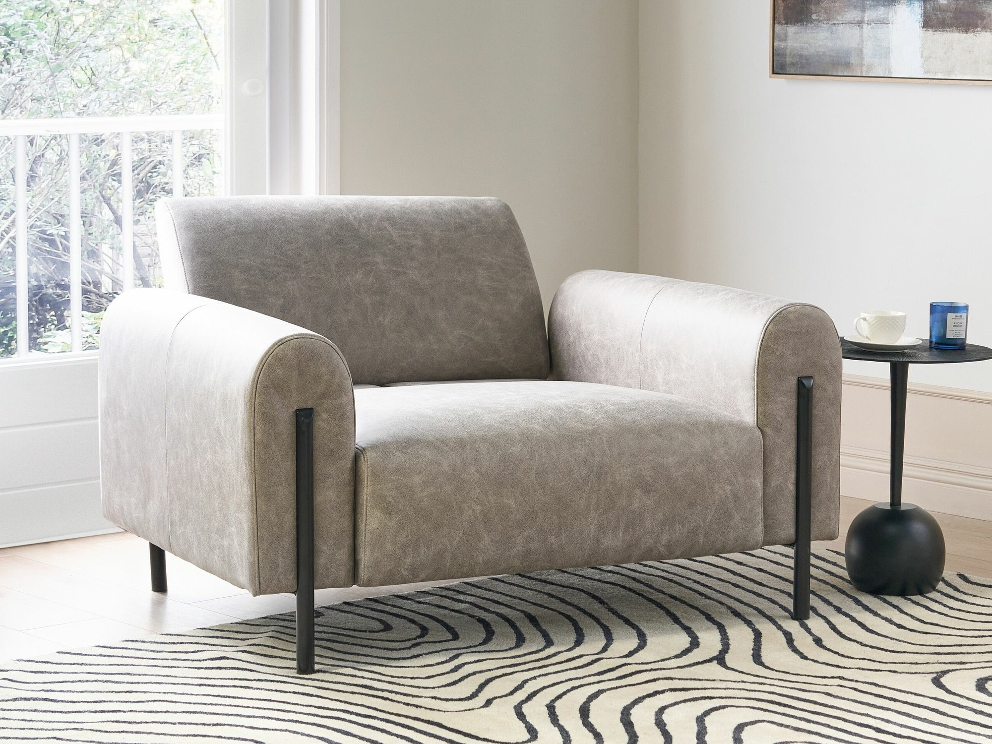 Fotelj Berwyn 2067 (Siva)