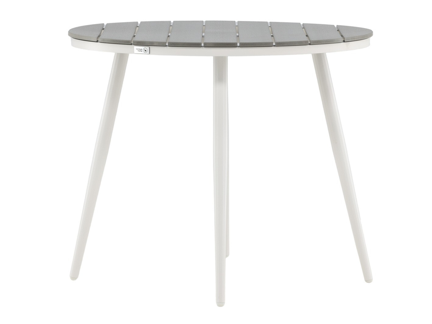 Vrtna miza Dallas 2463 (Bela + Siva)