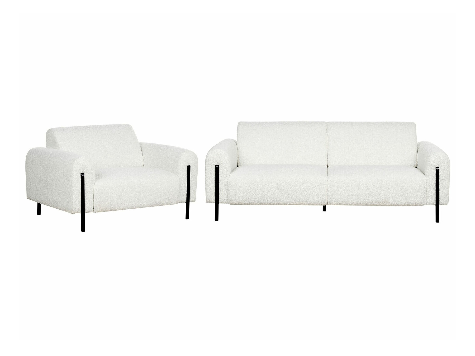 Komplet oblazinjenega pohištva Berwyn 2073 (Bela)