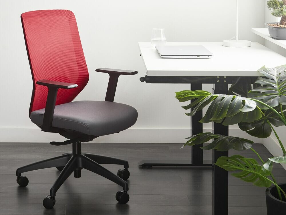 Pisarniški stol Berwyn 2071 (Rdeča + Siva)